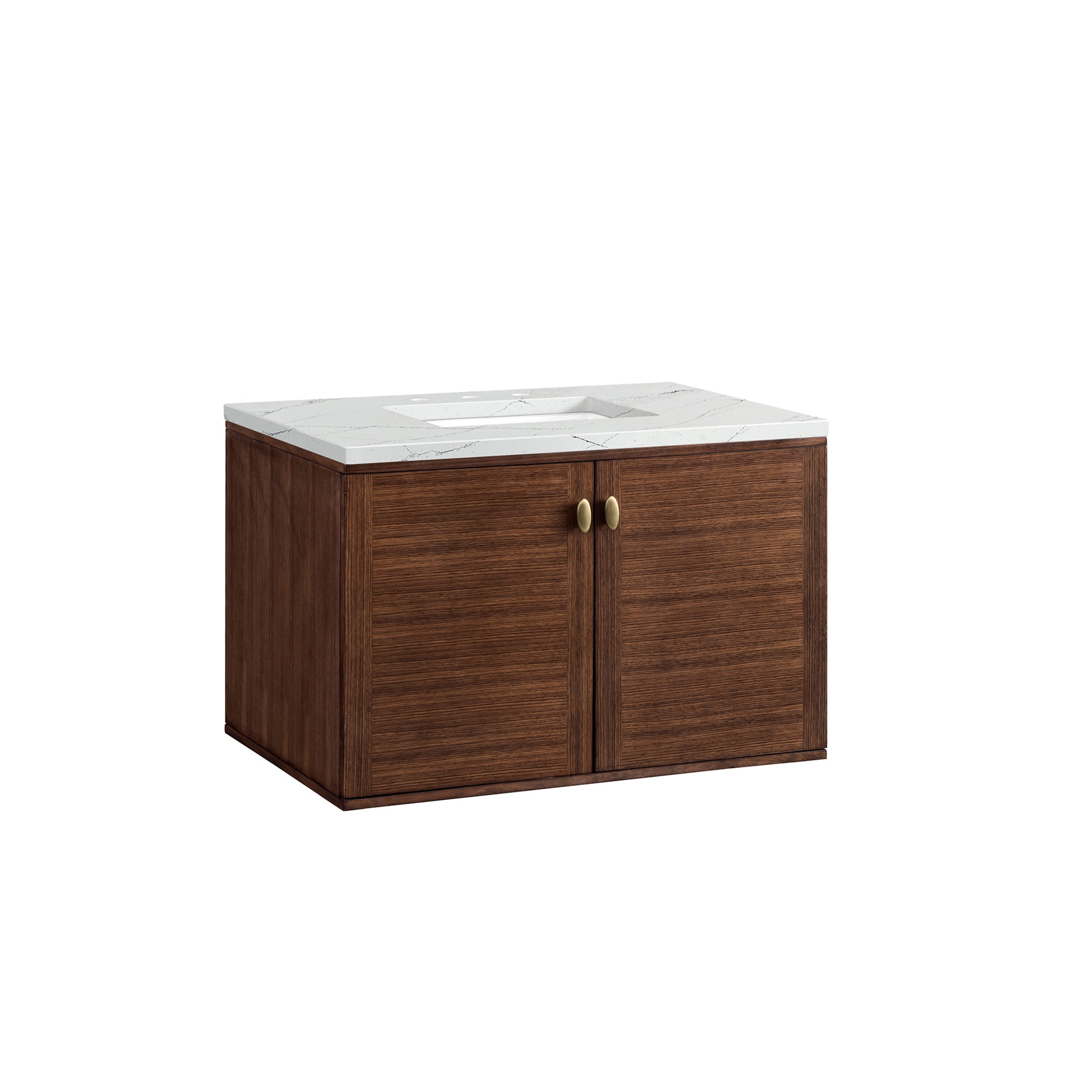 Mid-Century Walnut / Ethereal Noctis - 3 Faucet Holes