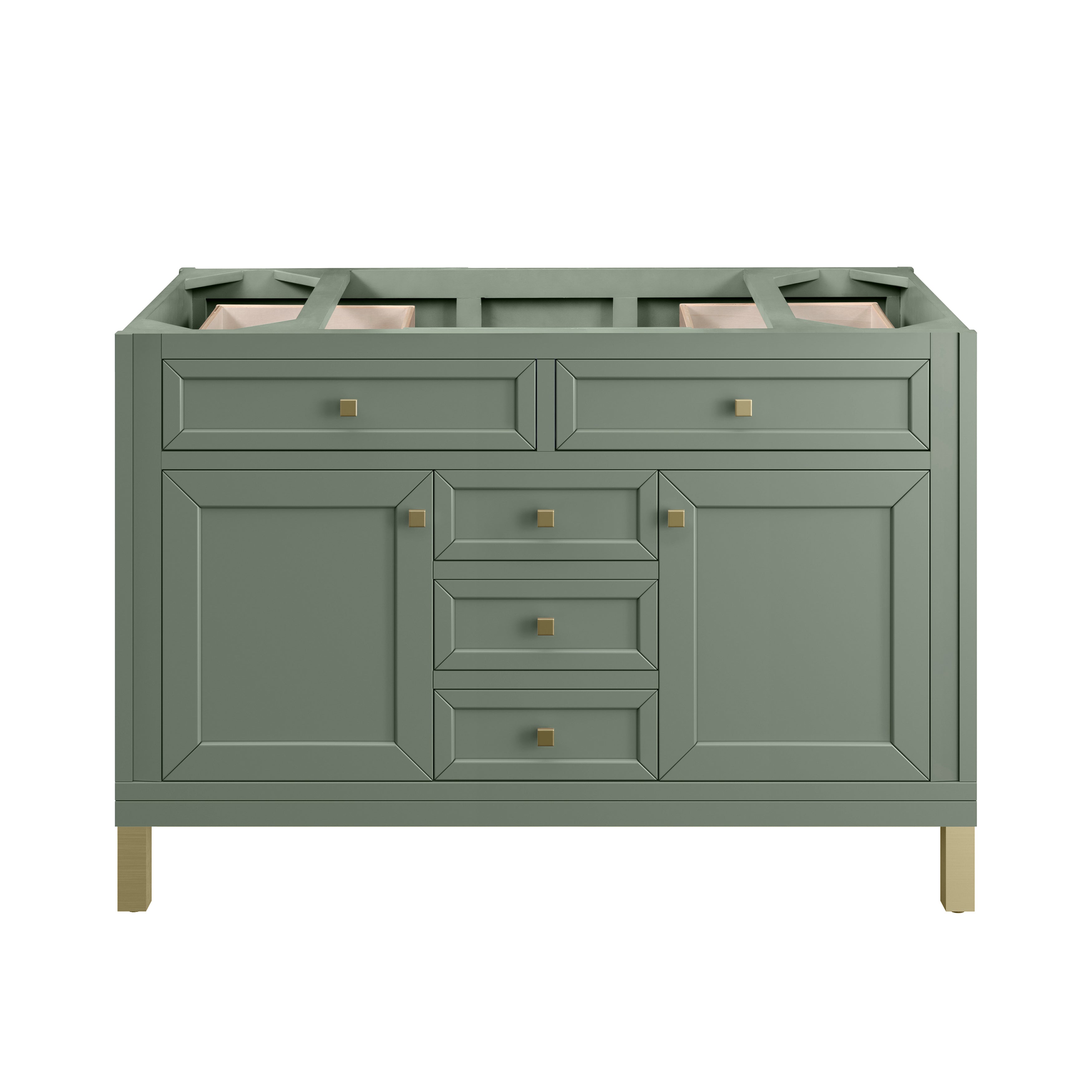 Smokey Celadon / Victorian Silver - 3 Faucet Holes