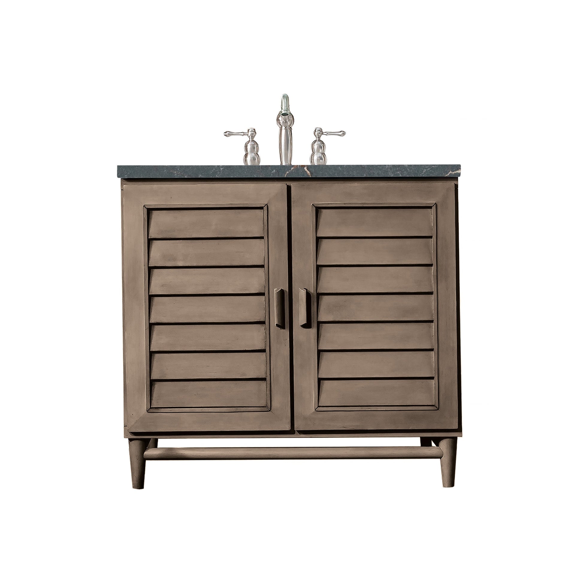 Whitewashed Walnut / Parisien Bleu - 3 Faucet Holes
