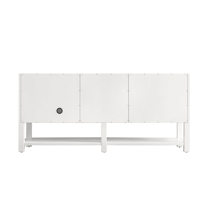 Bright White / No Countertop