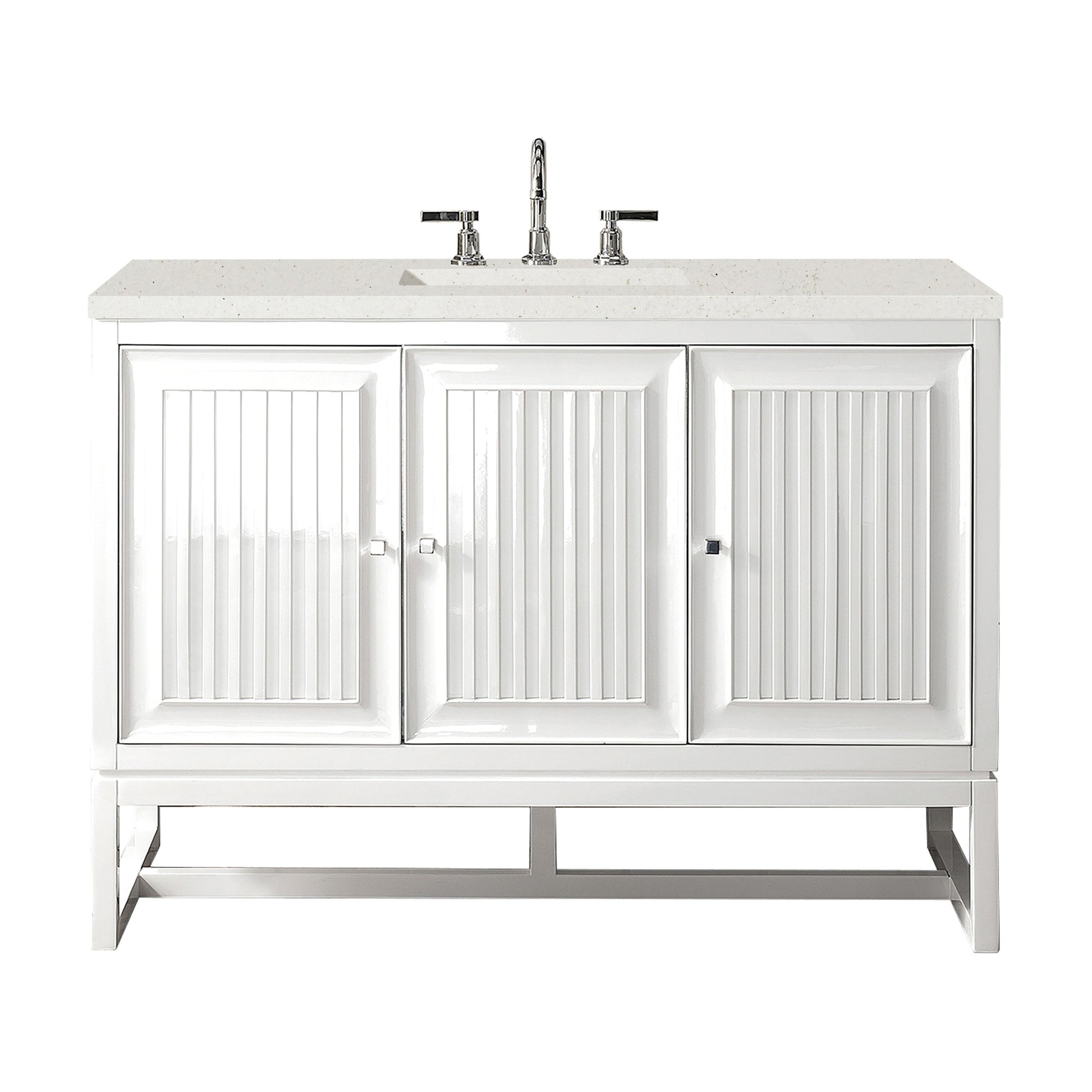 Glossy White / Lime Delight - 3 Faucet Holes