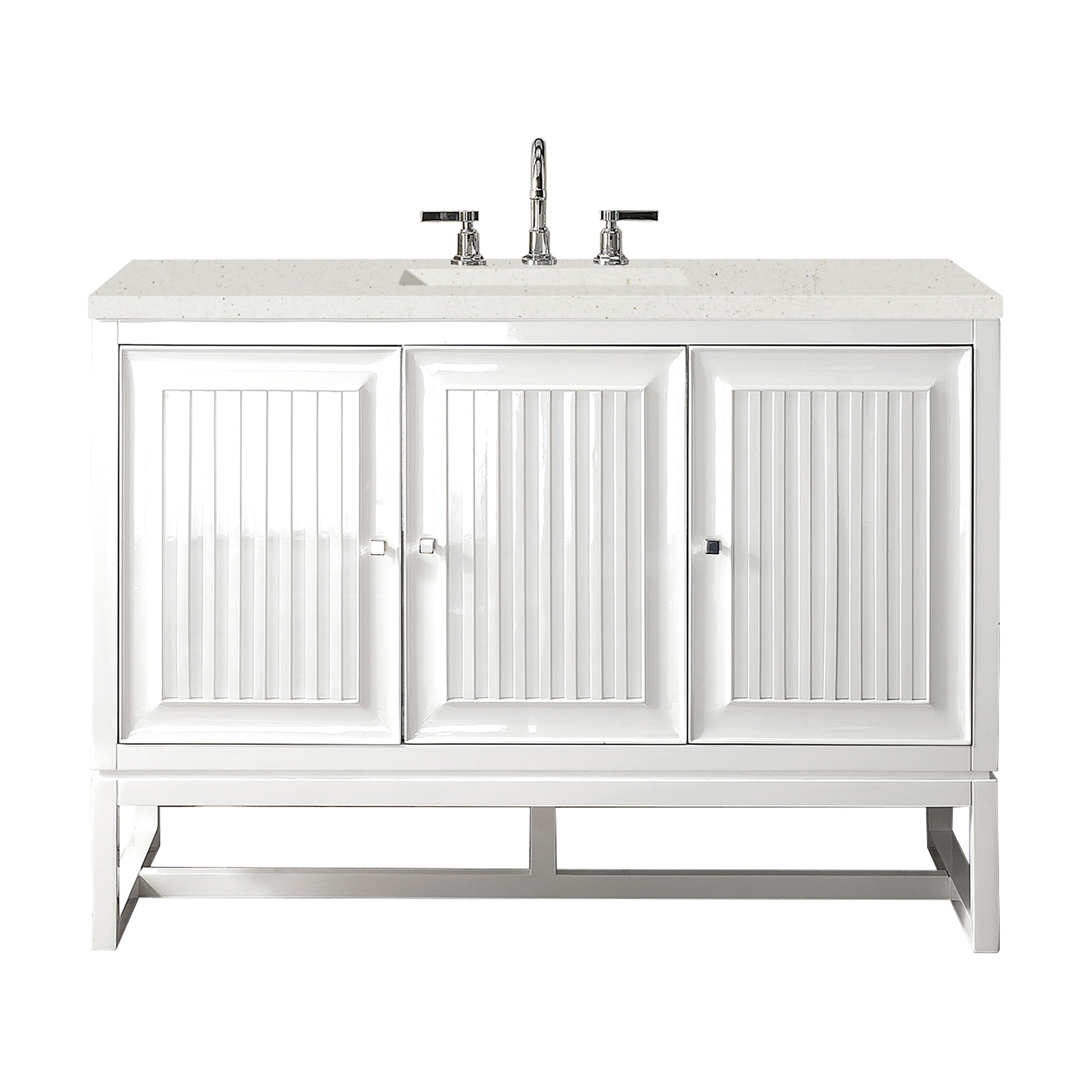 Glossy White / Lime Delight - 3 Faucet Holes