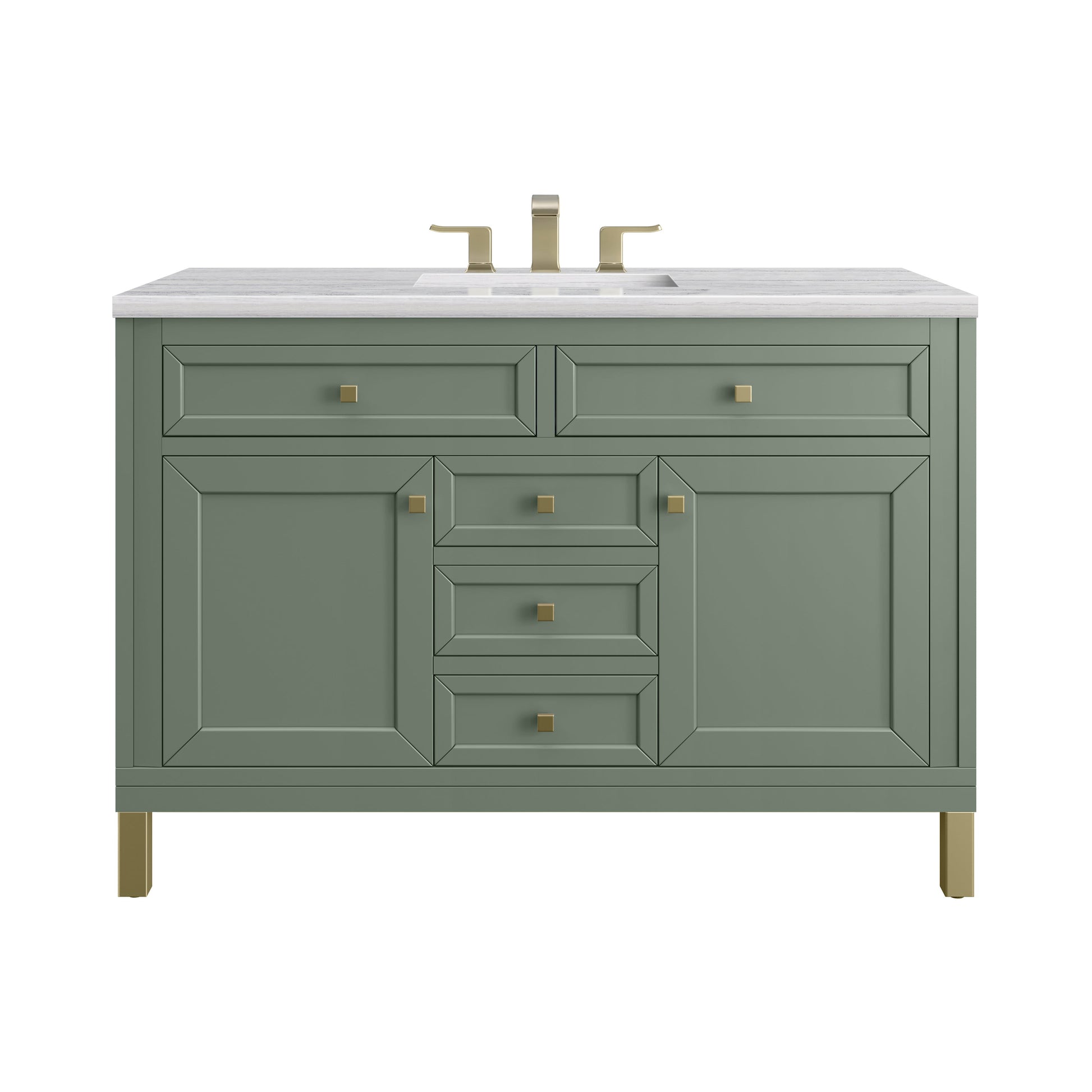 Smokey Celadon / Arctic Fall - 3 Faucet Holes