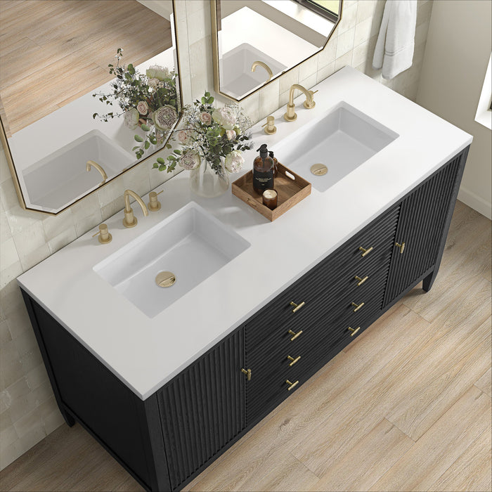 Carbon Oak / No Countertop