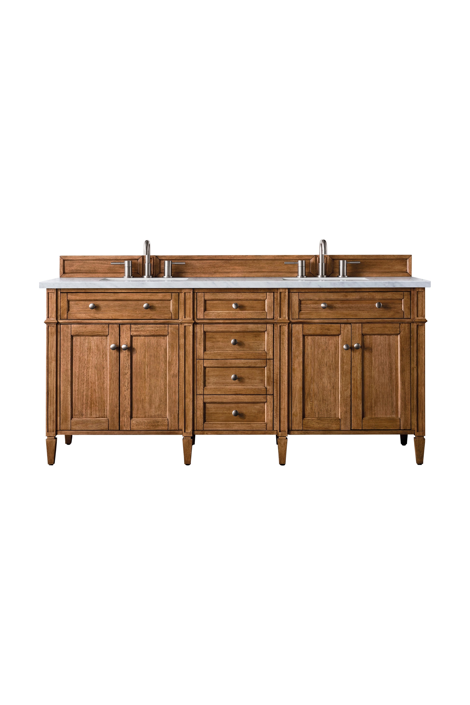 Saddle Brown / Eternal Jasmine Pearl - 3 Faucet Holes