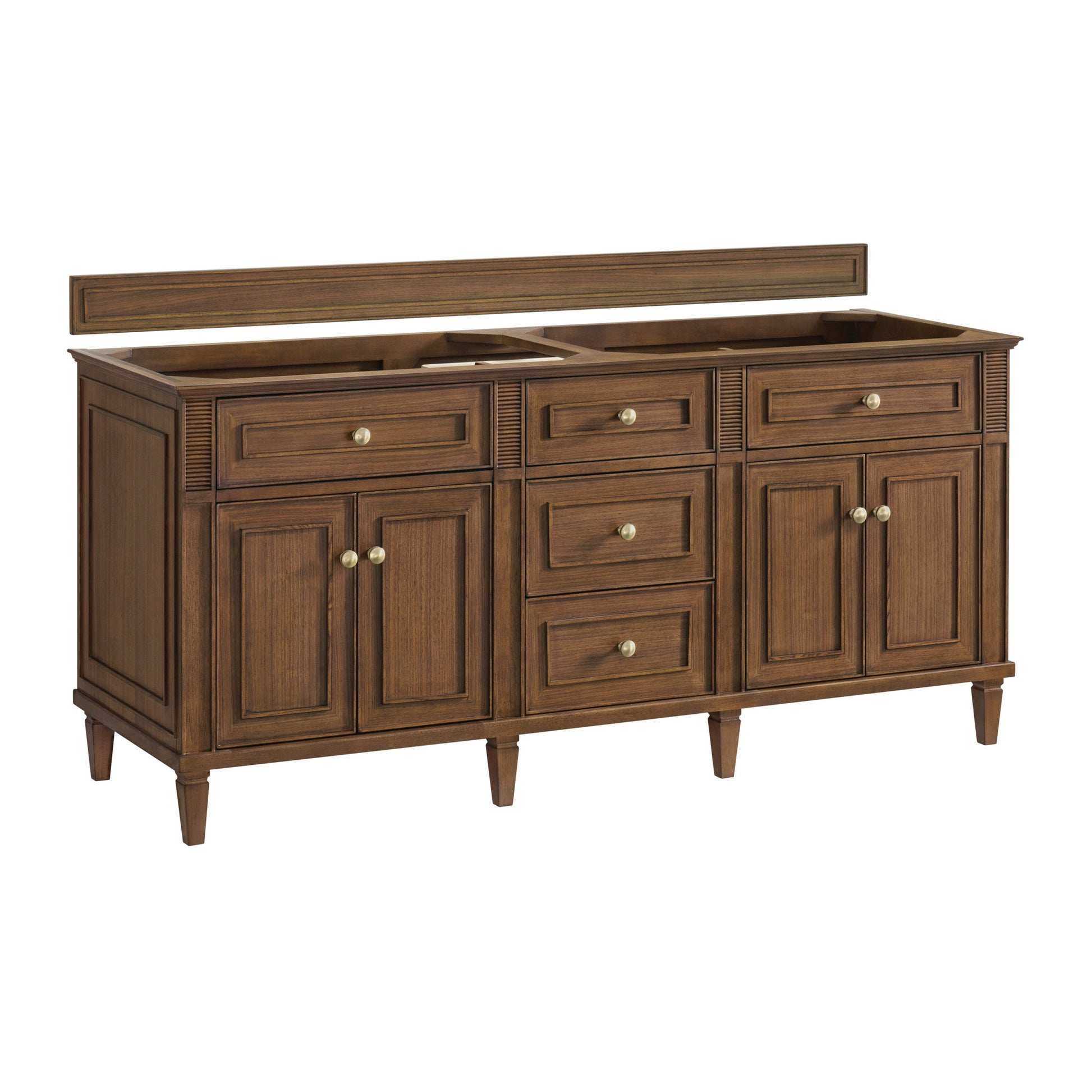 Mid-Century Walnut / No Countertop