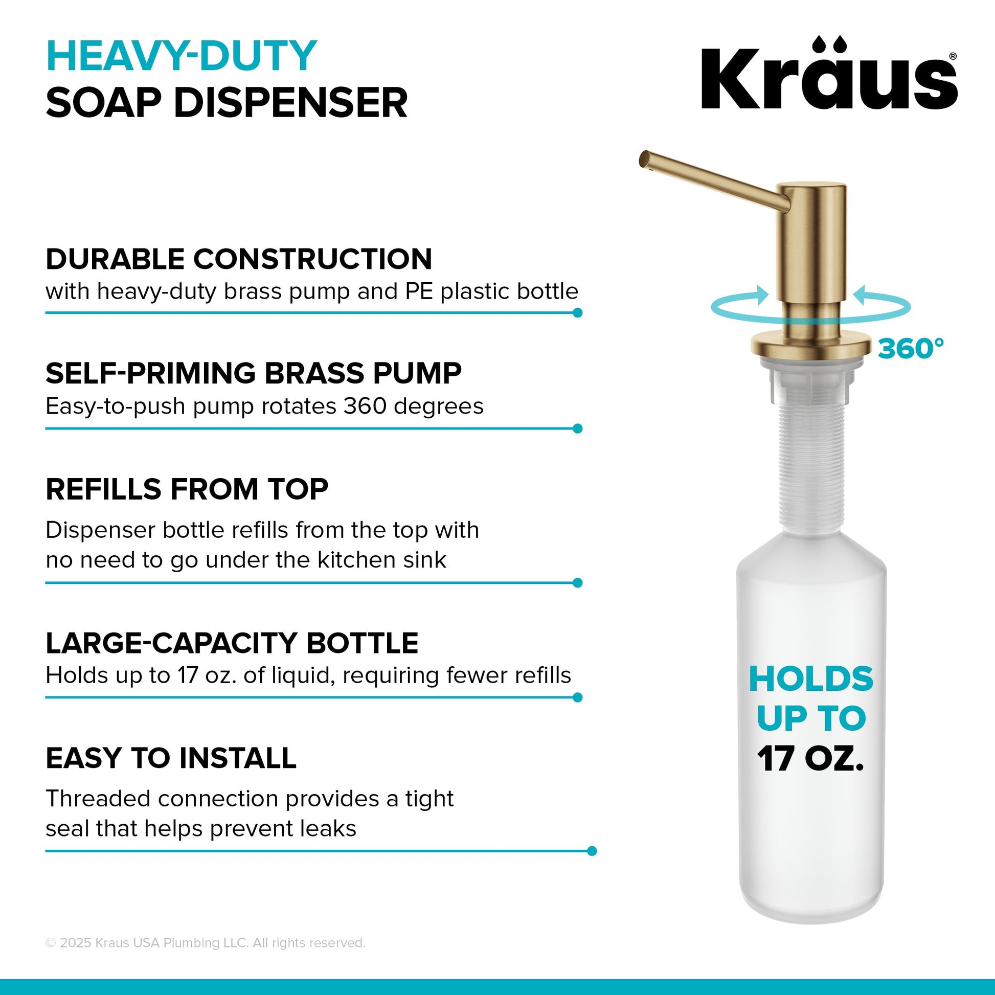 Spot Free Brushed Brass