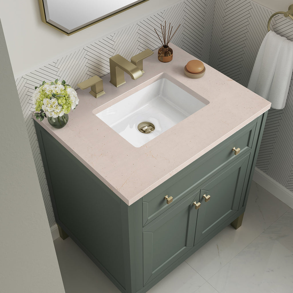 Smokey Celadon / Eternal Marfil - 3 Faucet Holes