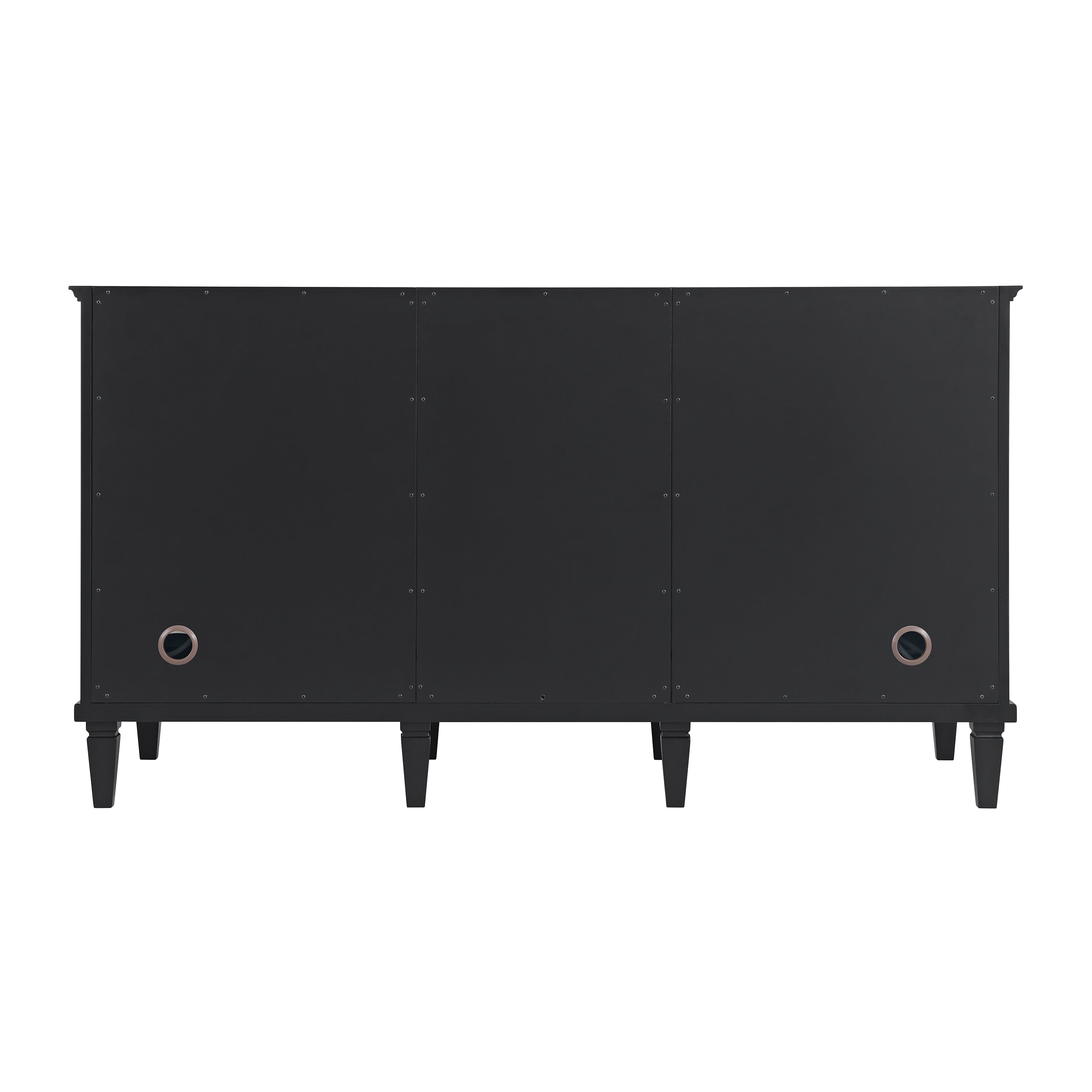 Black Onyx / Victorian Silver - 3 Faucet Holes