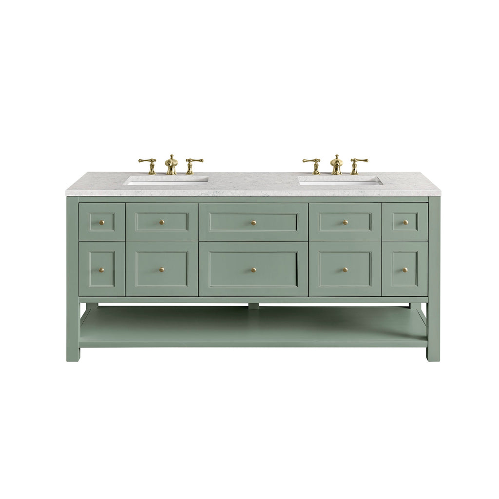 Smokey Celadon / Eternal Jasmine Pearl - 3 Faucet Holes