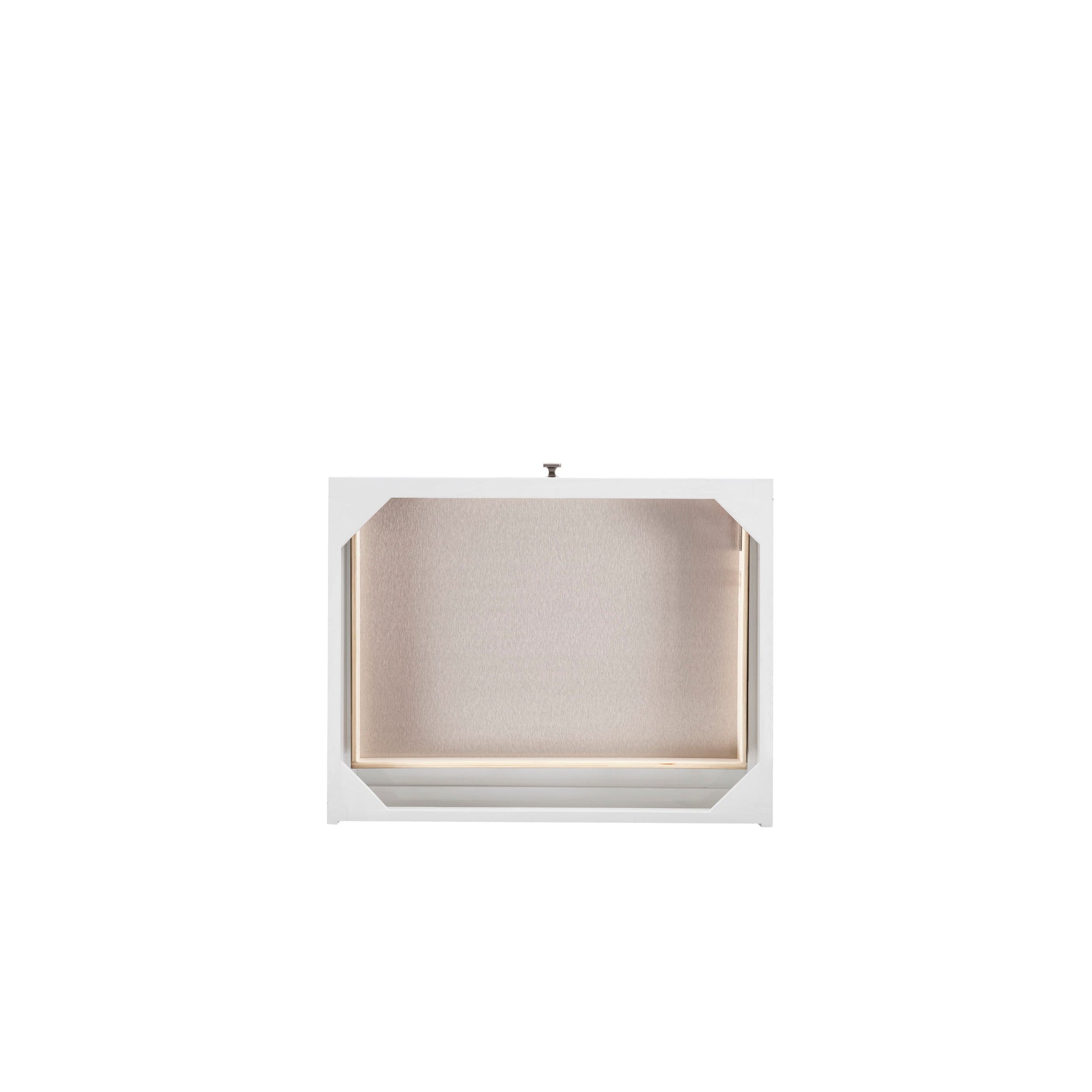 Glossy White / No Countertop