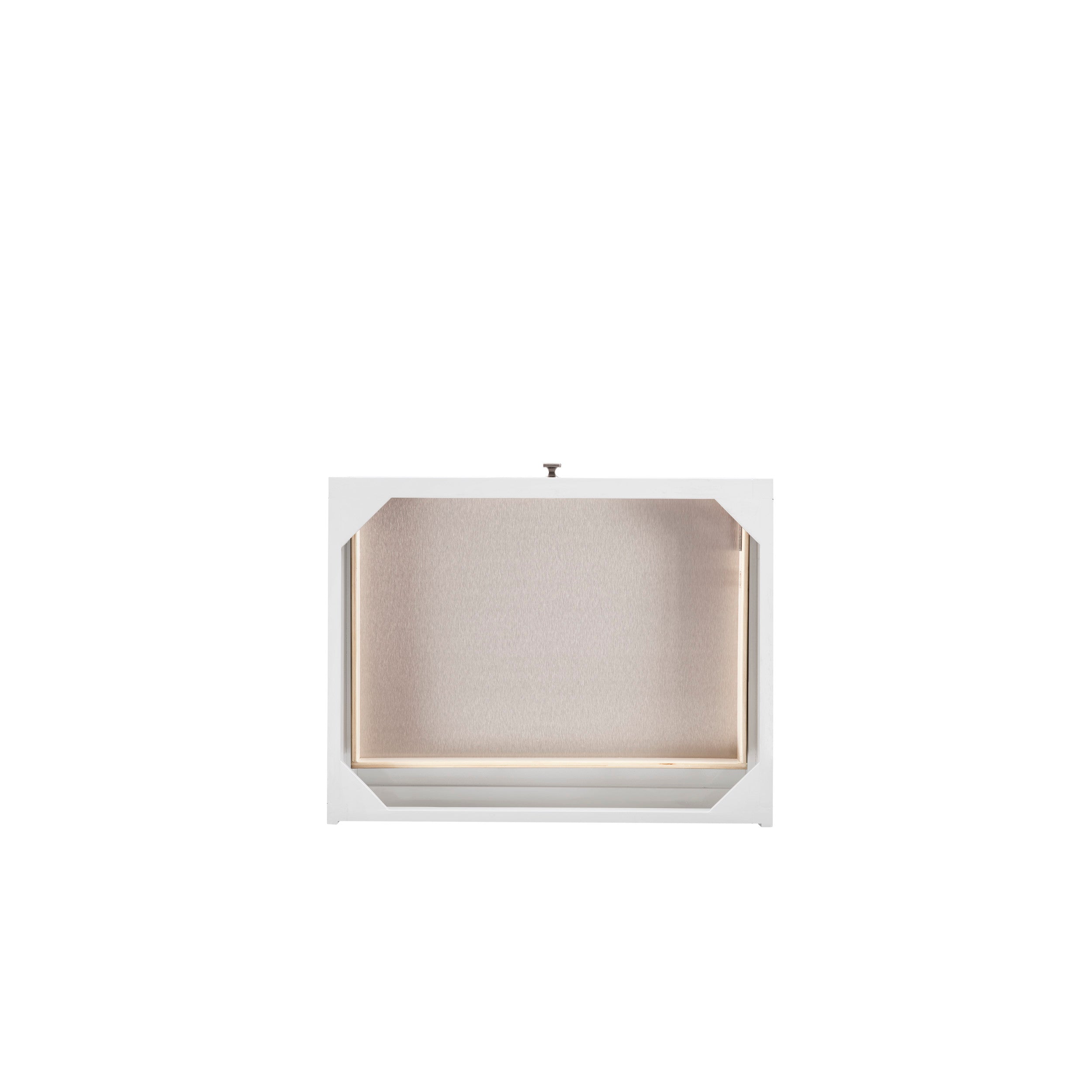 Glossy White / No Countertop