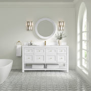 Bright White / White Zeus - 1 Faucet Hole