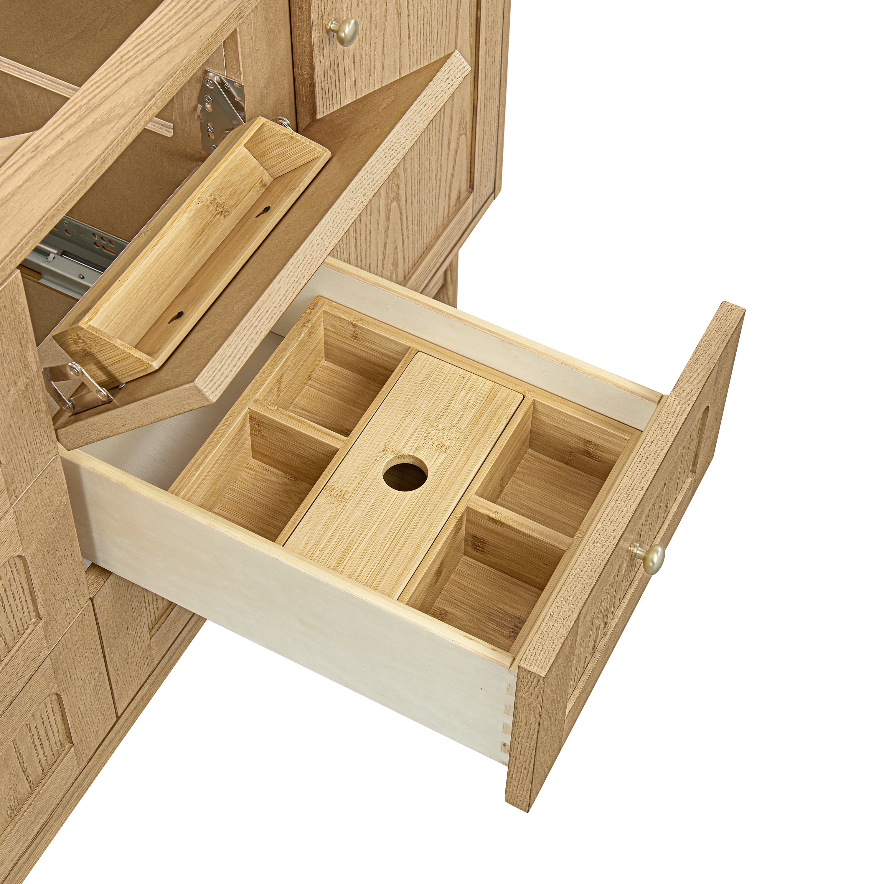 Light Natural Oak / No Countertop