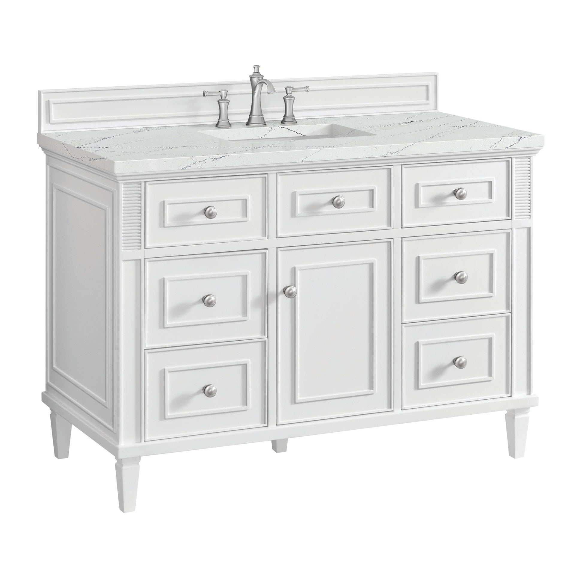 Bright White / Ethereal Noctis - 3 Faucet Holes
