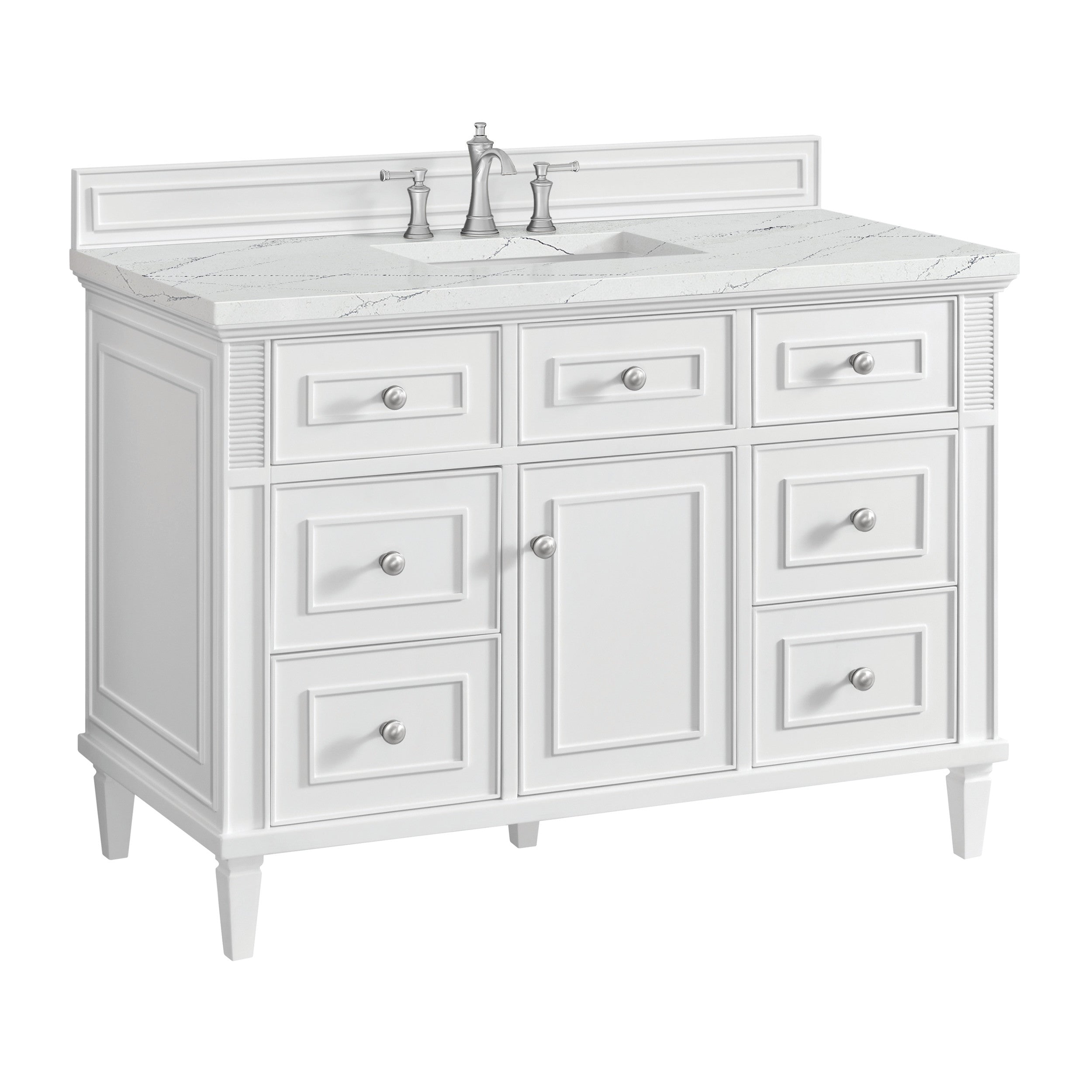 Bright White / Ethereal Noctis - 3 Faucet Holes