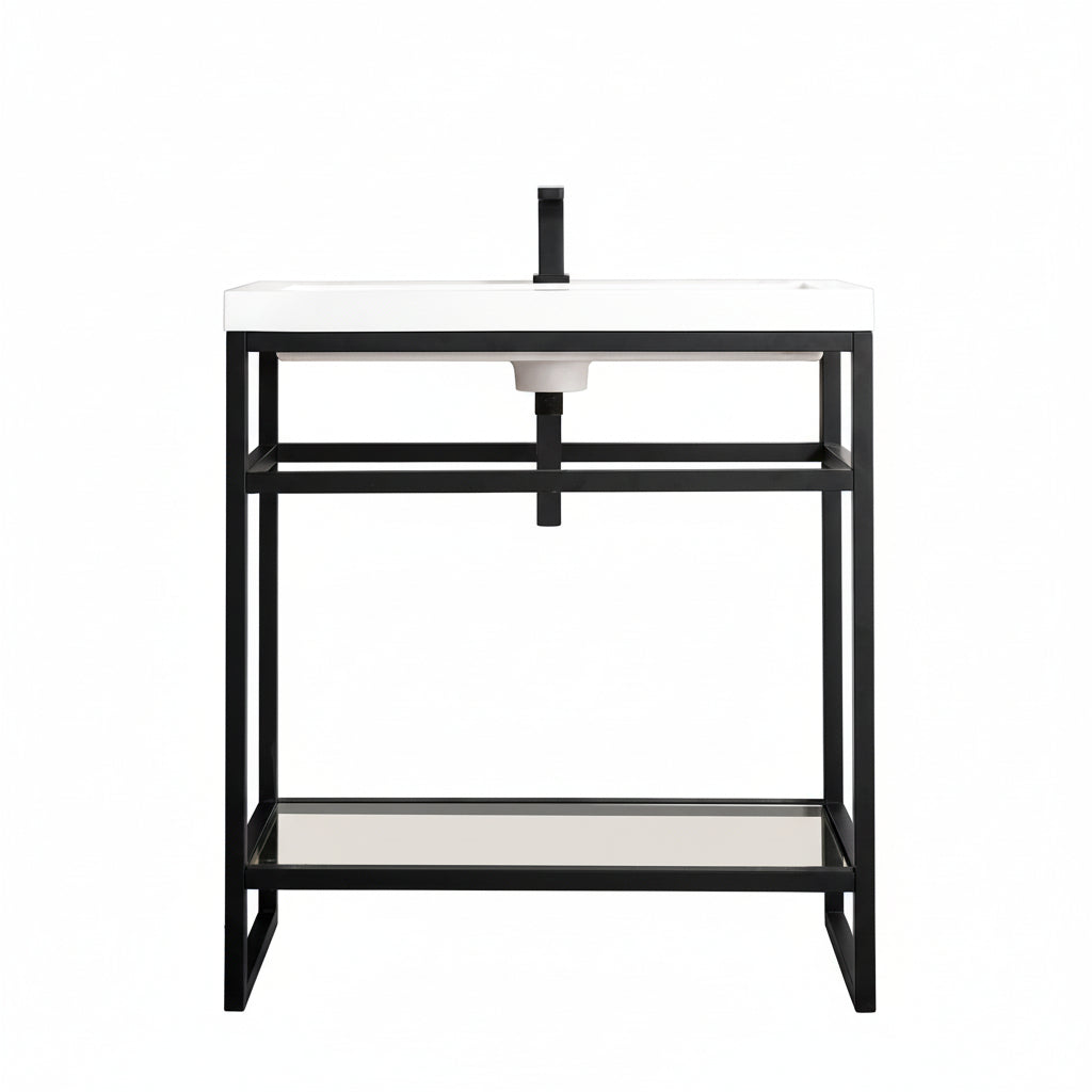 Matte Black / No Cabinet