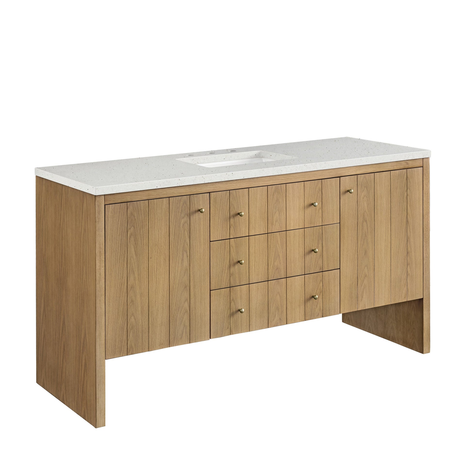 Light Natural Oak / Lime Delight - 3 Faucet Holes
