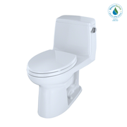 Toto Eco Ultramax One Piece Elongated 1.28 GPF Ada Compliant Toilet with Right Hand Trip Lever