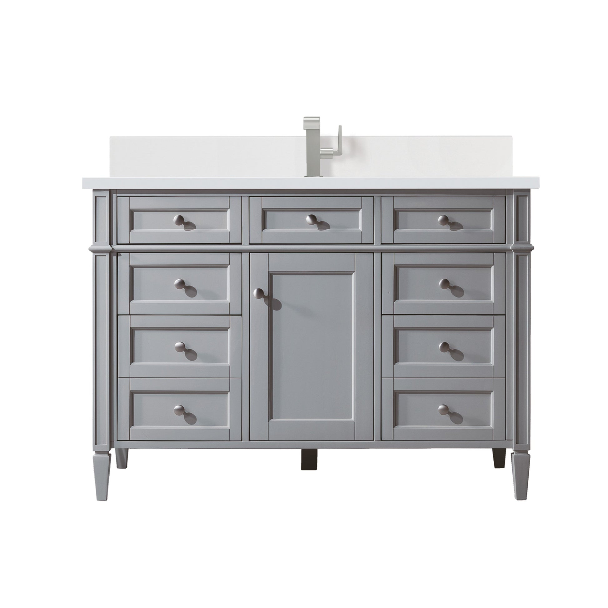 Urban Gray / White Zeus - 1 Faucet Hole