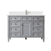 Urban Gray / White Zeus - 1 Faucet Hole