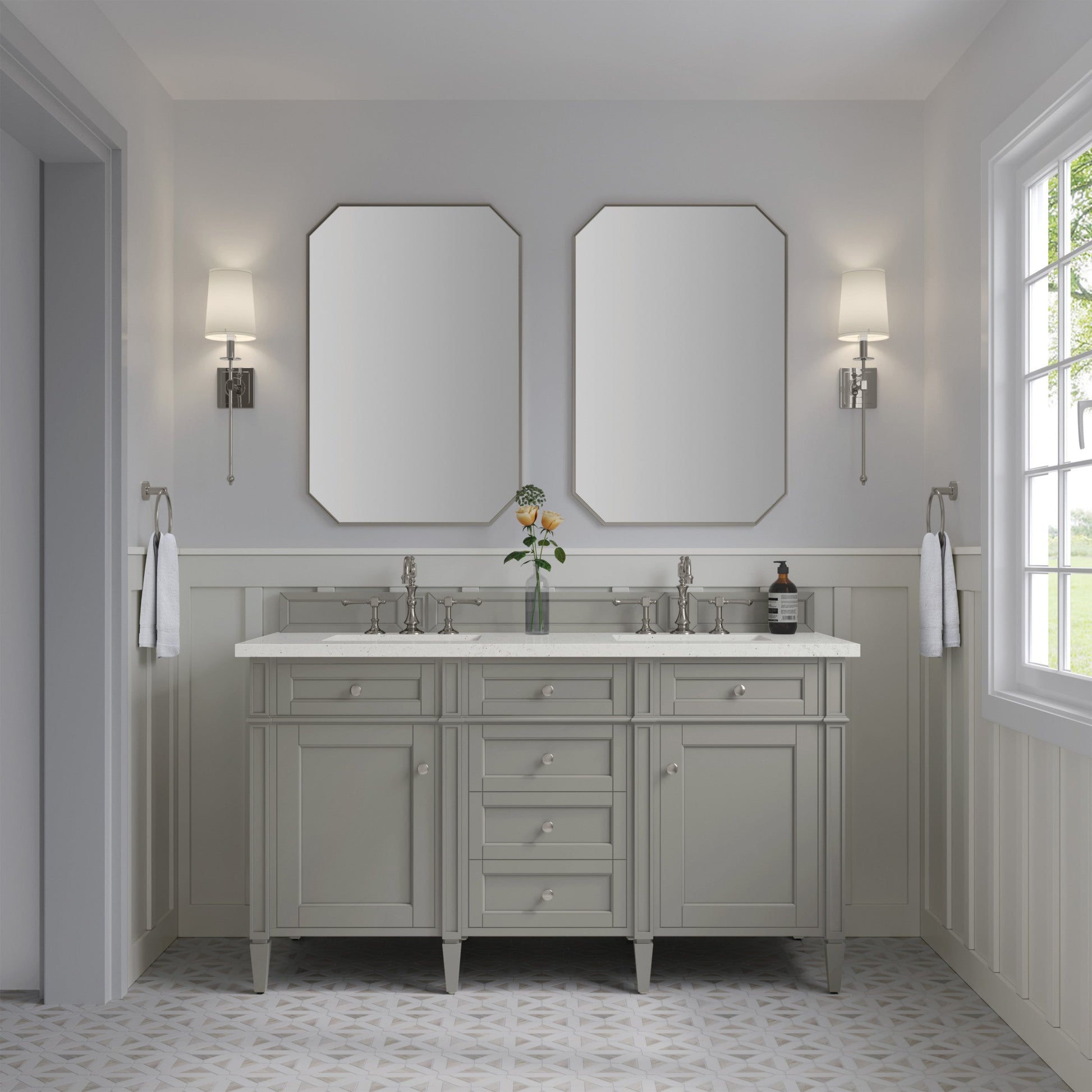 Urban Gray / Lime Delight - 3 Faucet Holes