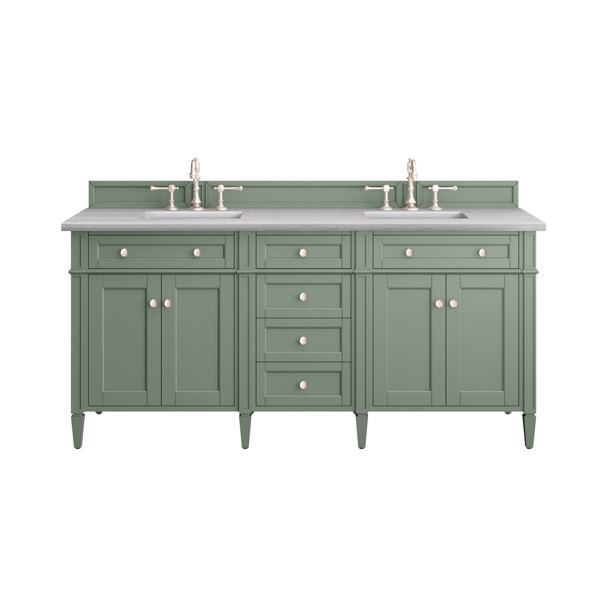 Smokey Celadon / Arctic Fall - 3 Faucet Holes