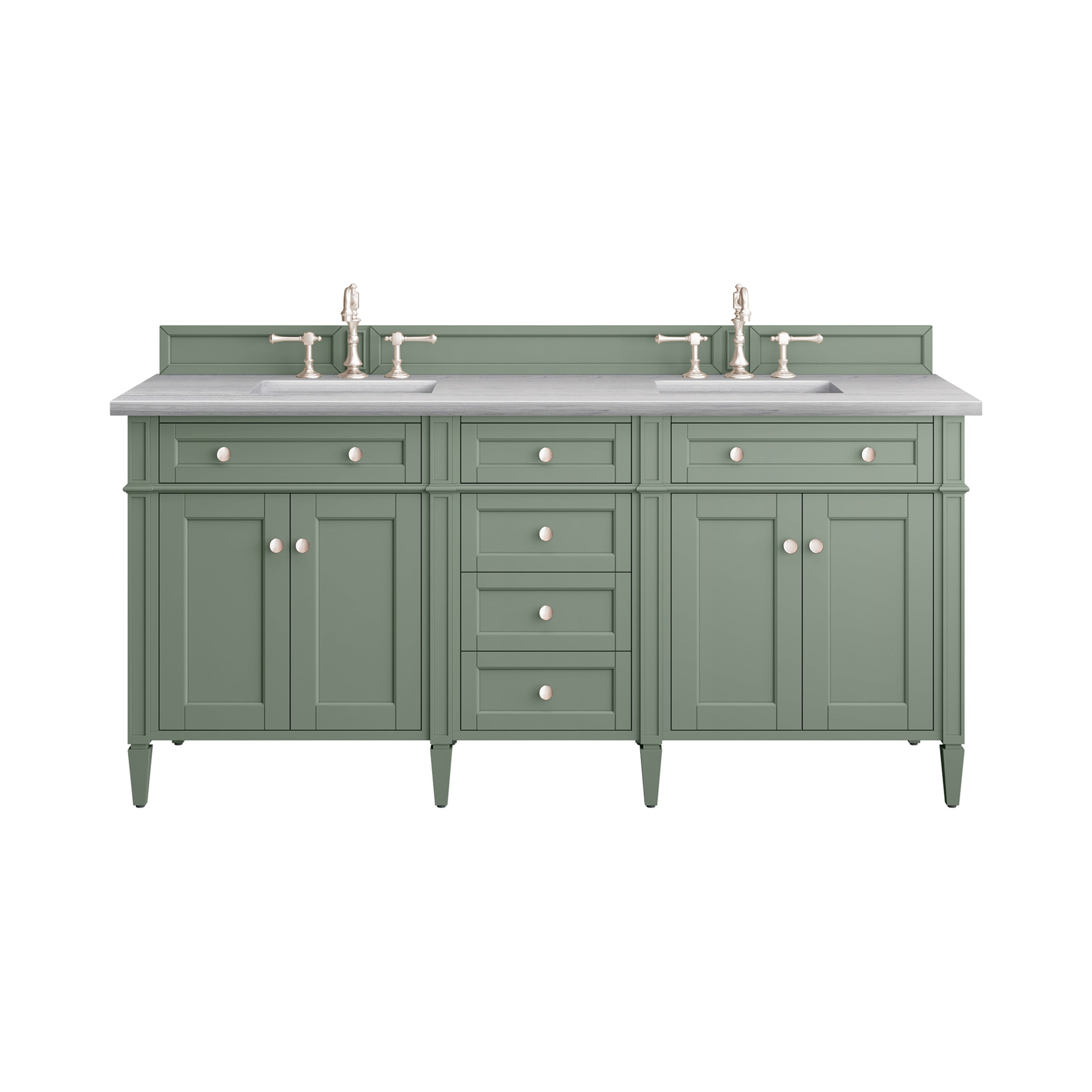 Smokey Celadon / Arctic Fall - 3 Faucet Holes