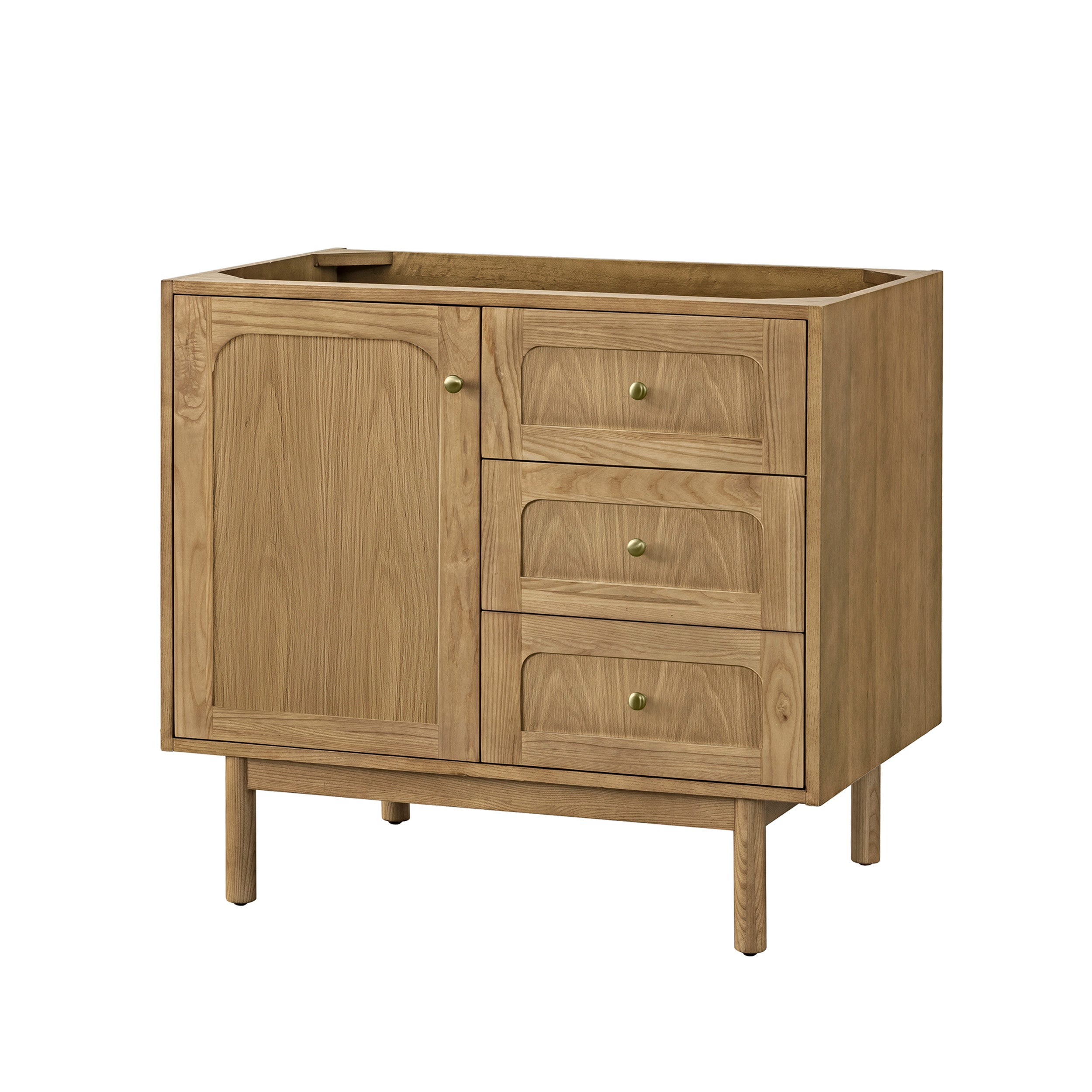 Light Natural Oak / No Countertop