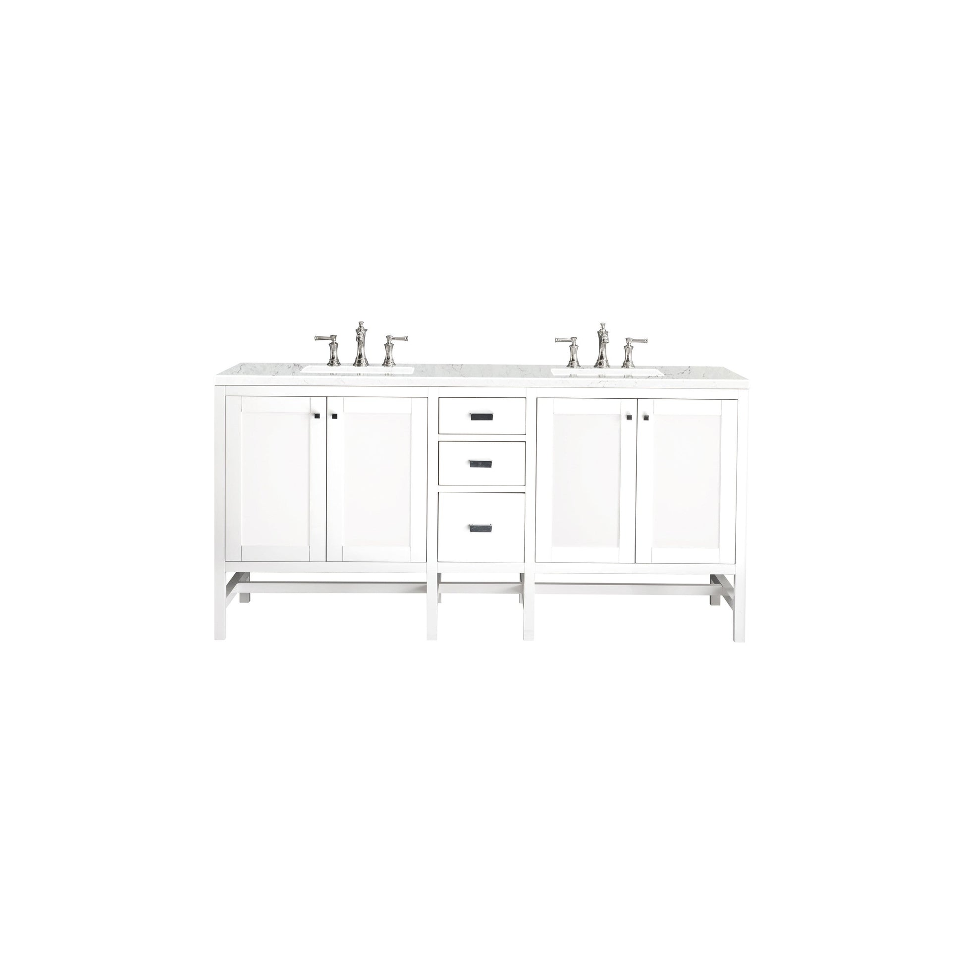 Glossy White / Eternal Jasmine Pearl - 3 Faucet Holes