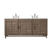 Whitewashed Walnut / Victorian Silver - 3 Faucet Holes