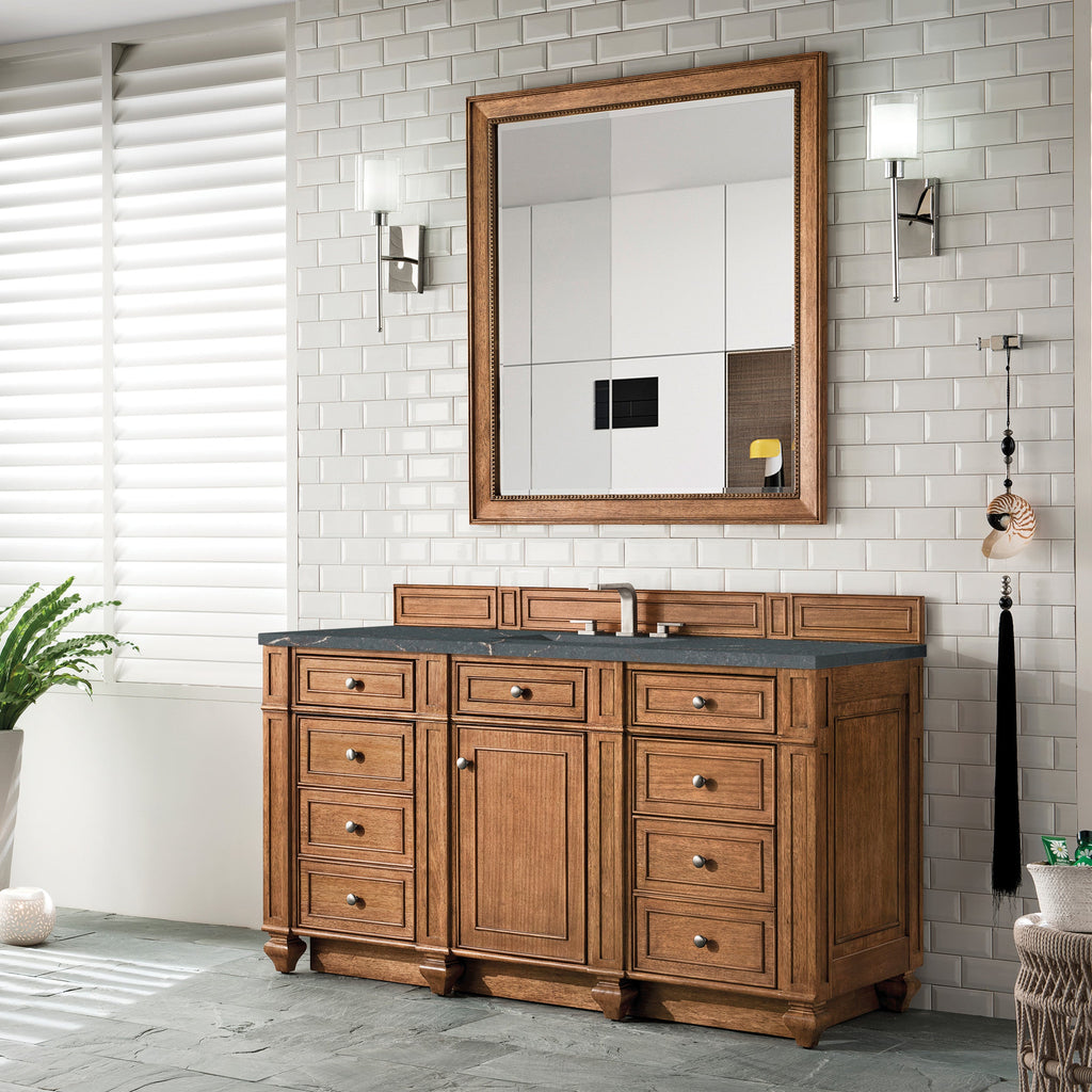 Saddle Brown / Parisien Bleu - 3 Faucet Holes
