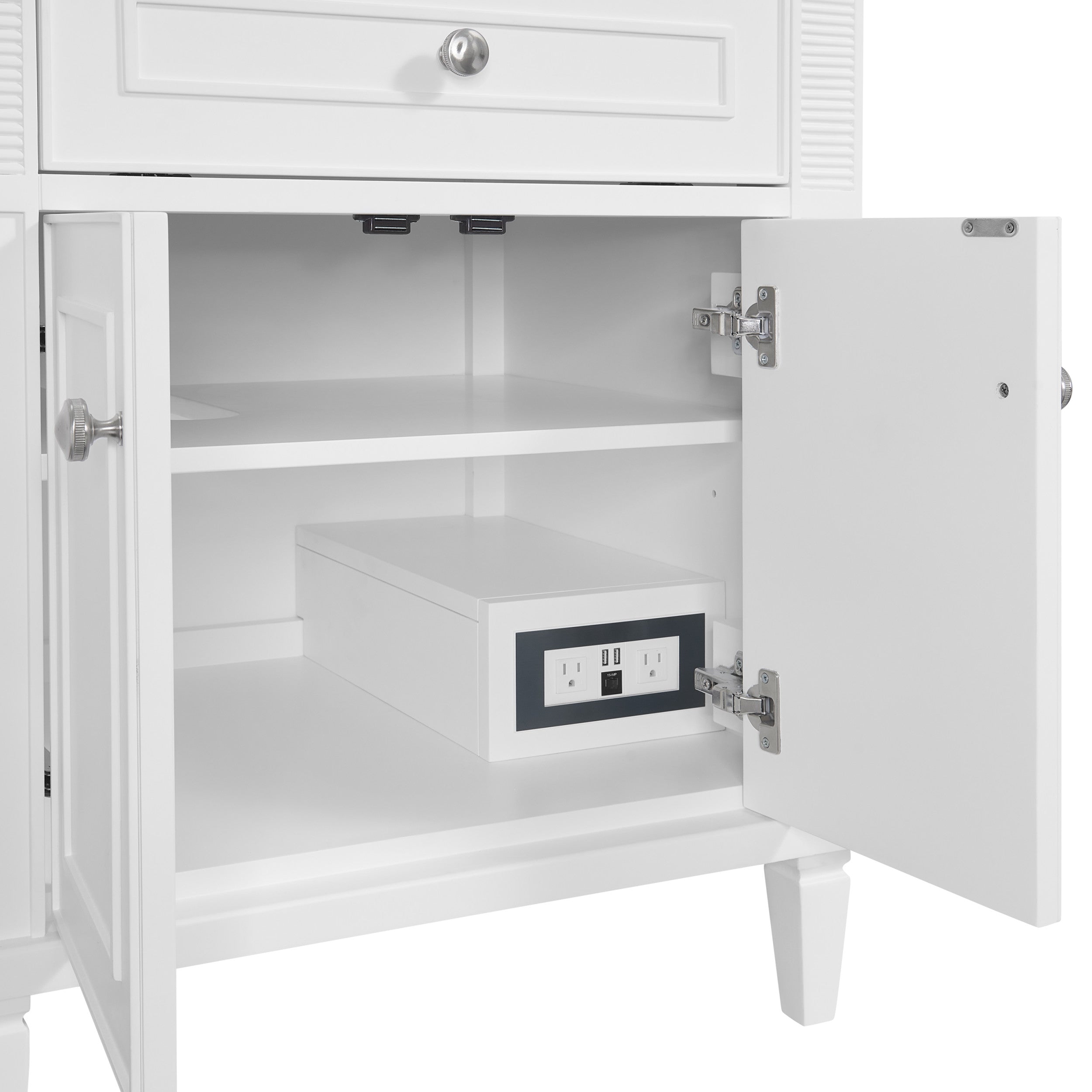 Bright White / White Zeus - 3 Faucet Holes