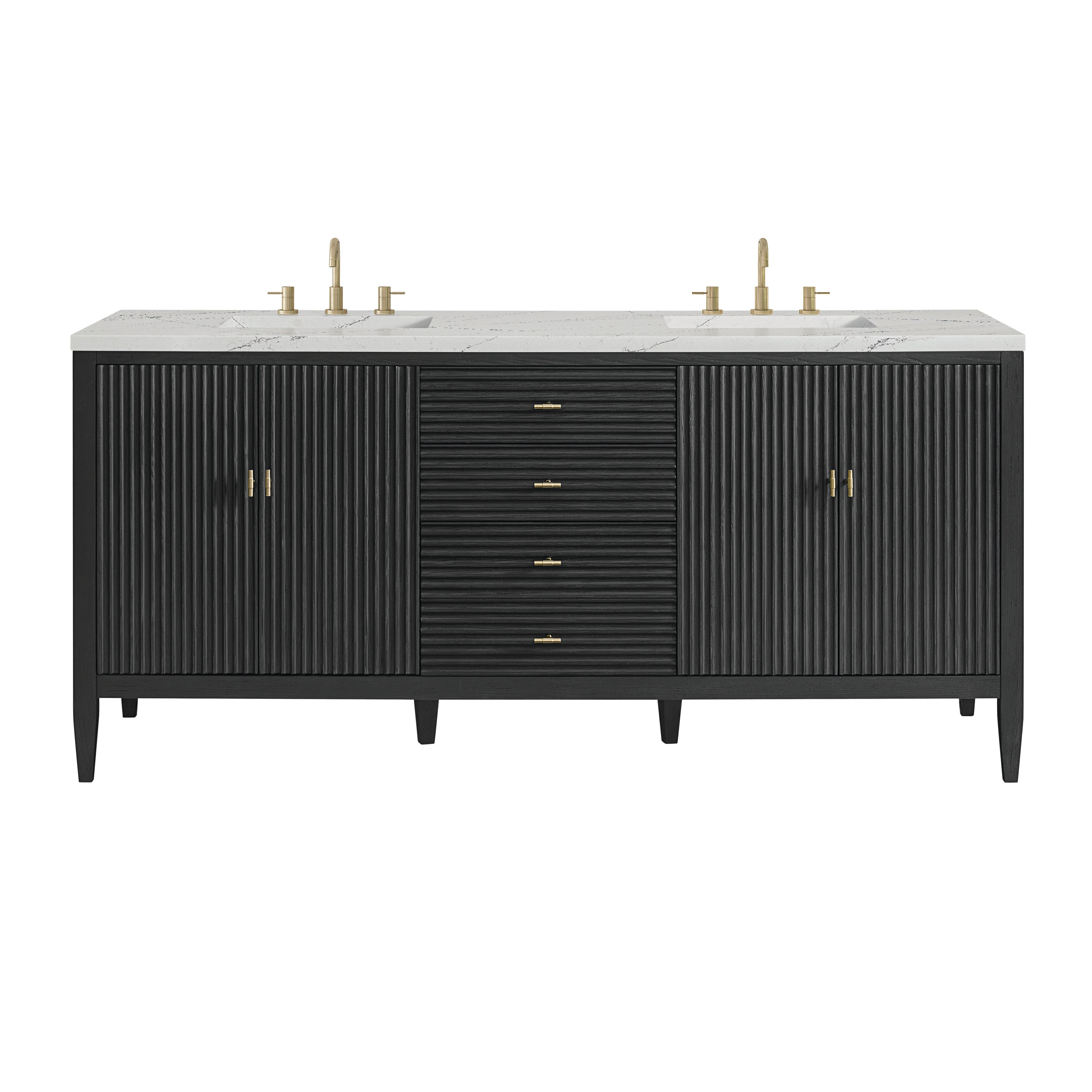 Carbon Oak / Ethereal Noctis - 3 Faucet Holes