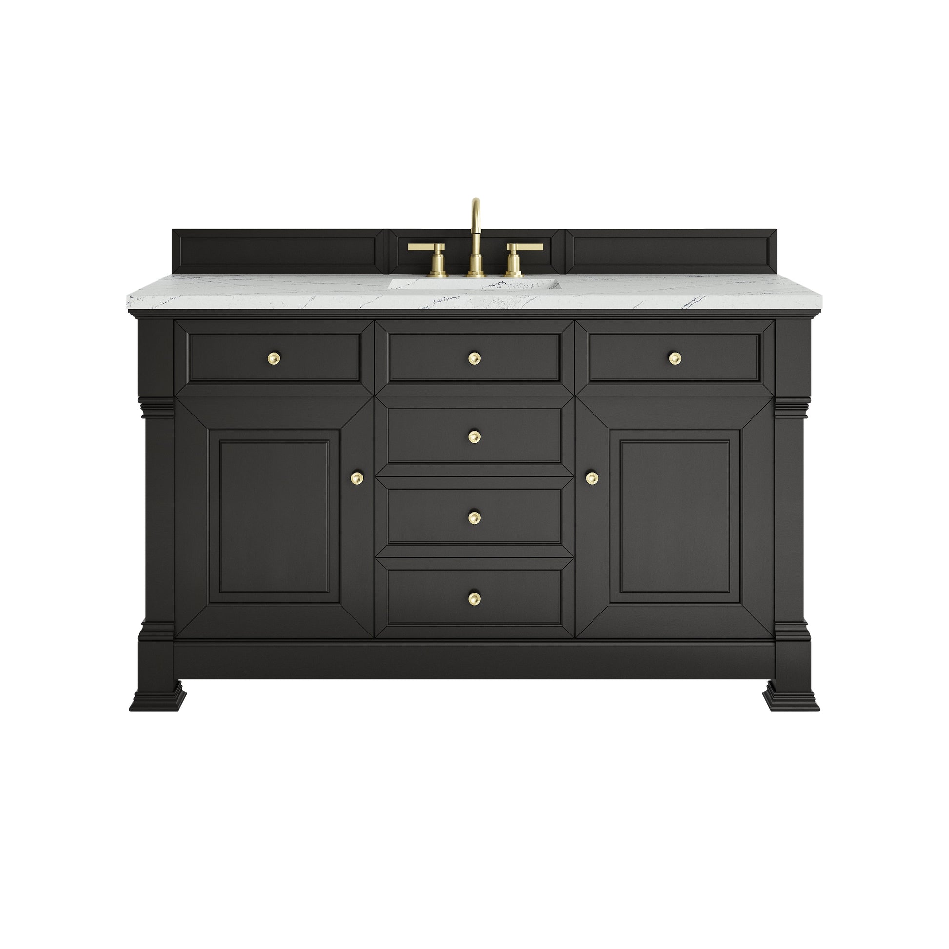 Black Onyx / Ethereal Noctis - 3 Faucet Holes