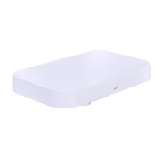 Toto Arvina Rectangular 23" Vessel Bathroom Sink with Cefiontect