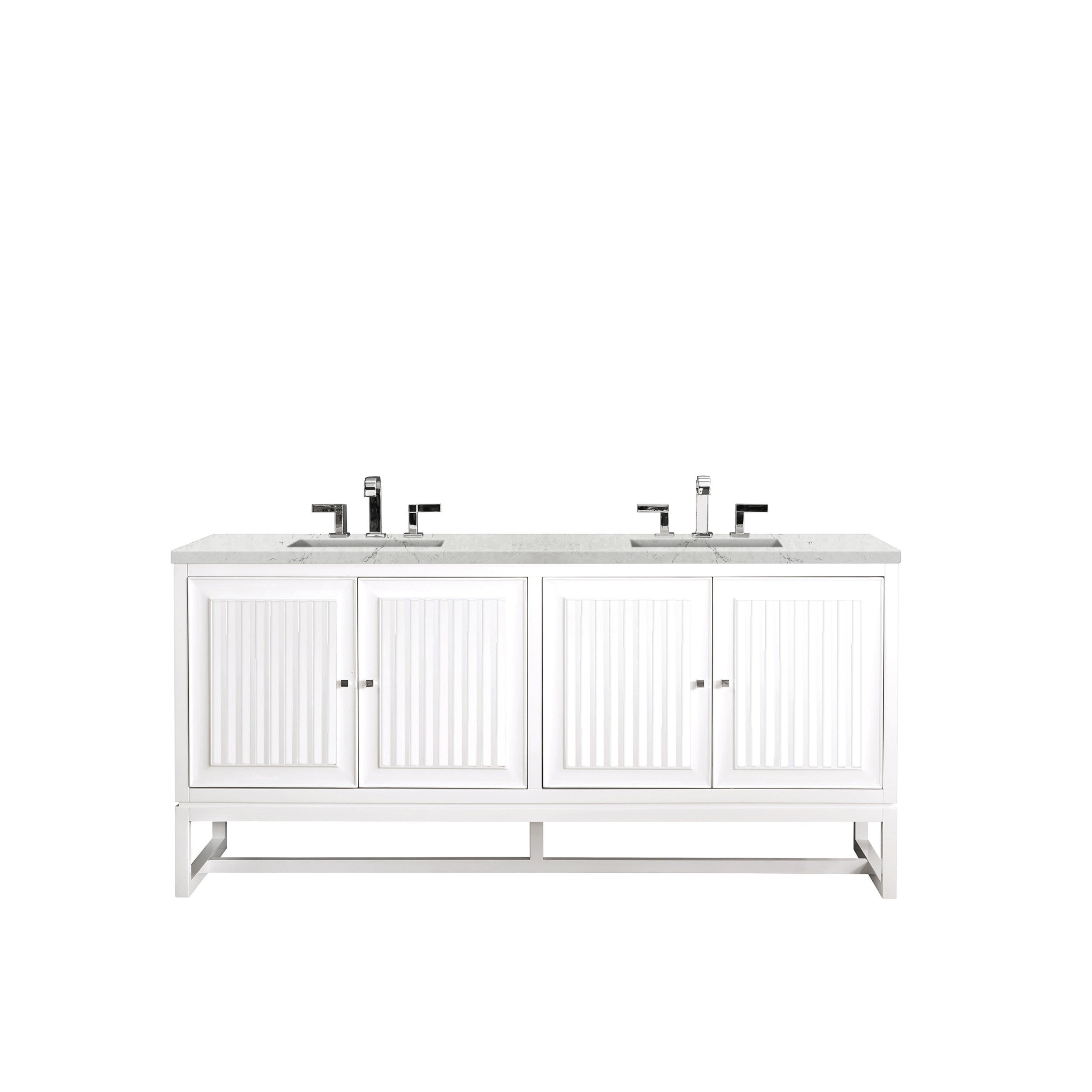Glossy White / Eternal Jasmine Pearl - 3 Faucet Holes