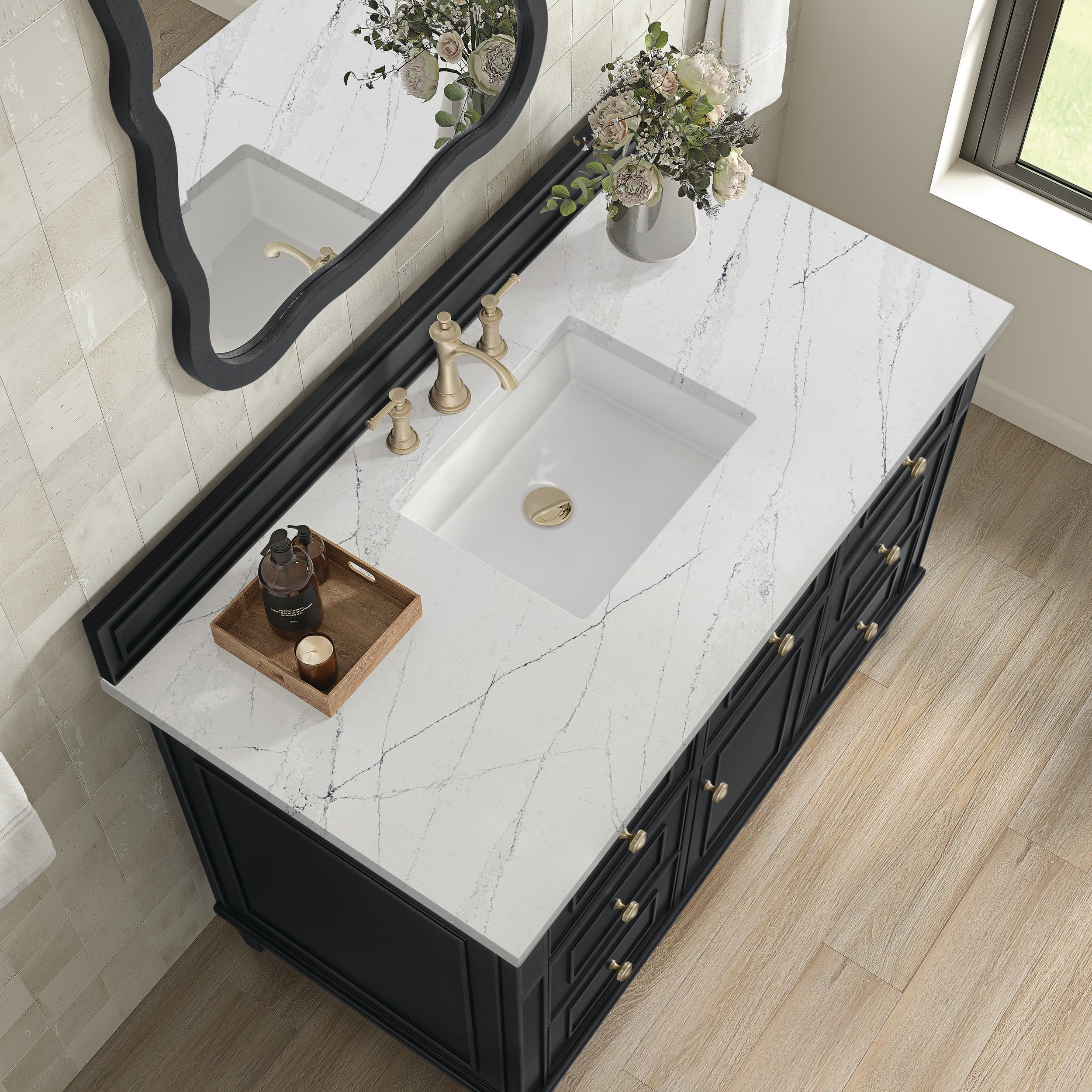 Black Onyx / Ethereal Noctis - 3 Faucet Holes