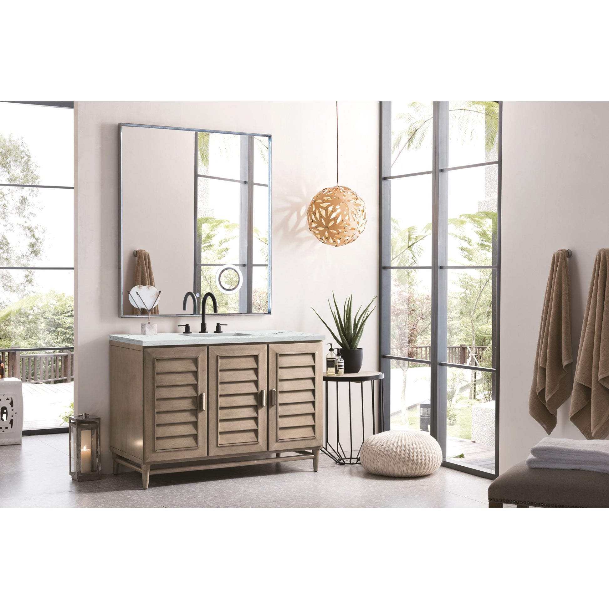 Whitewashed Walnut / Ethereal Noctis - 3 Faucet Holes