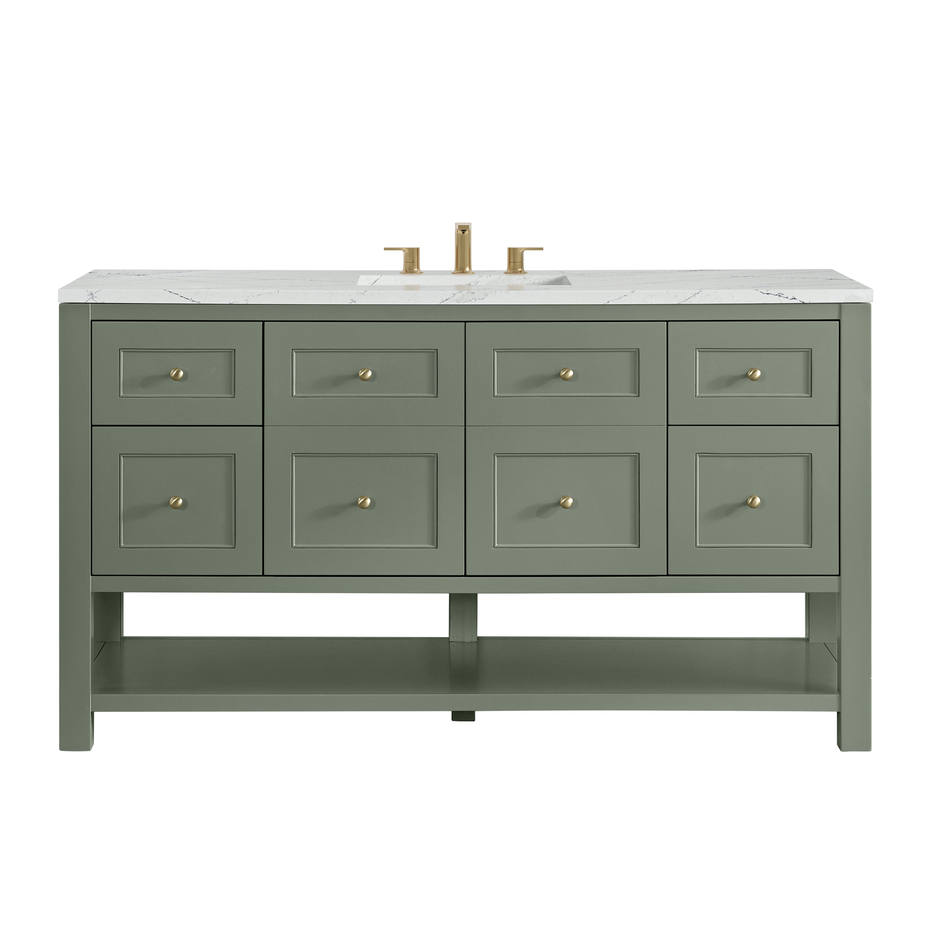 Smokey Celadon / Ethereal Noctis - 3 Faucet Holes