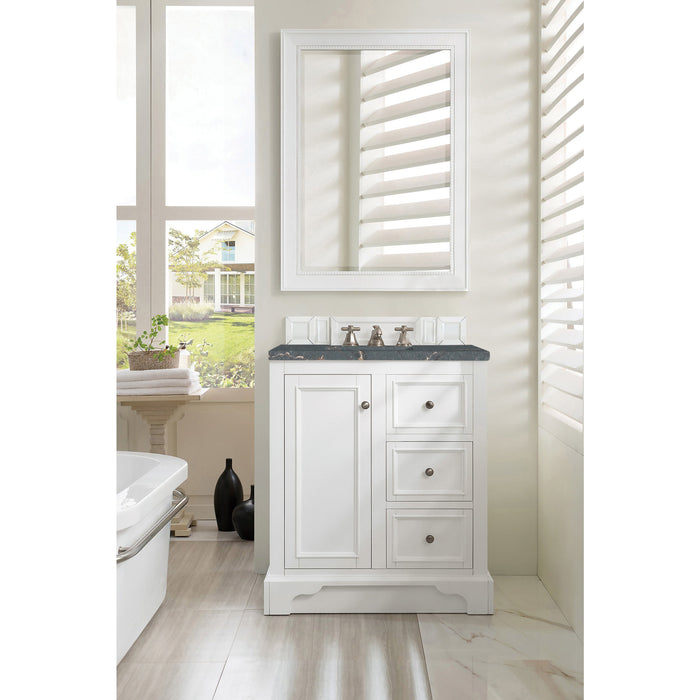 Bright White / Parisien Bleu - 3 Faucet Holes