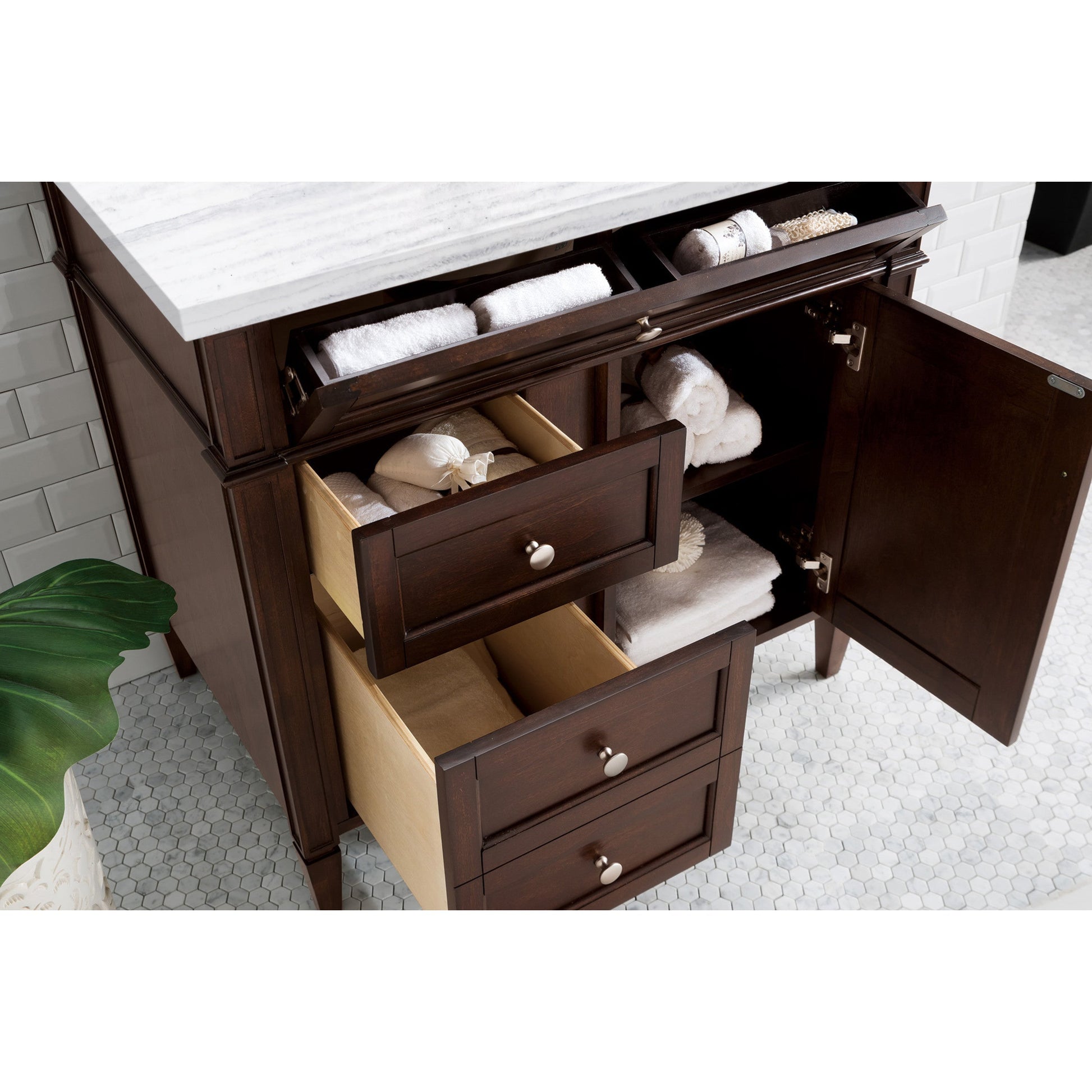 Burnished Mahogany / Arctic Fall - 3 Faucet Holes