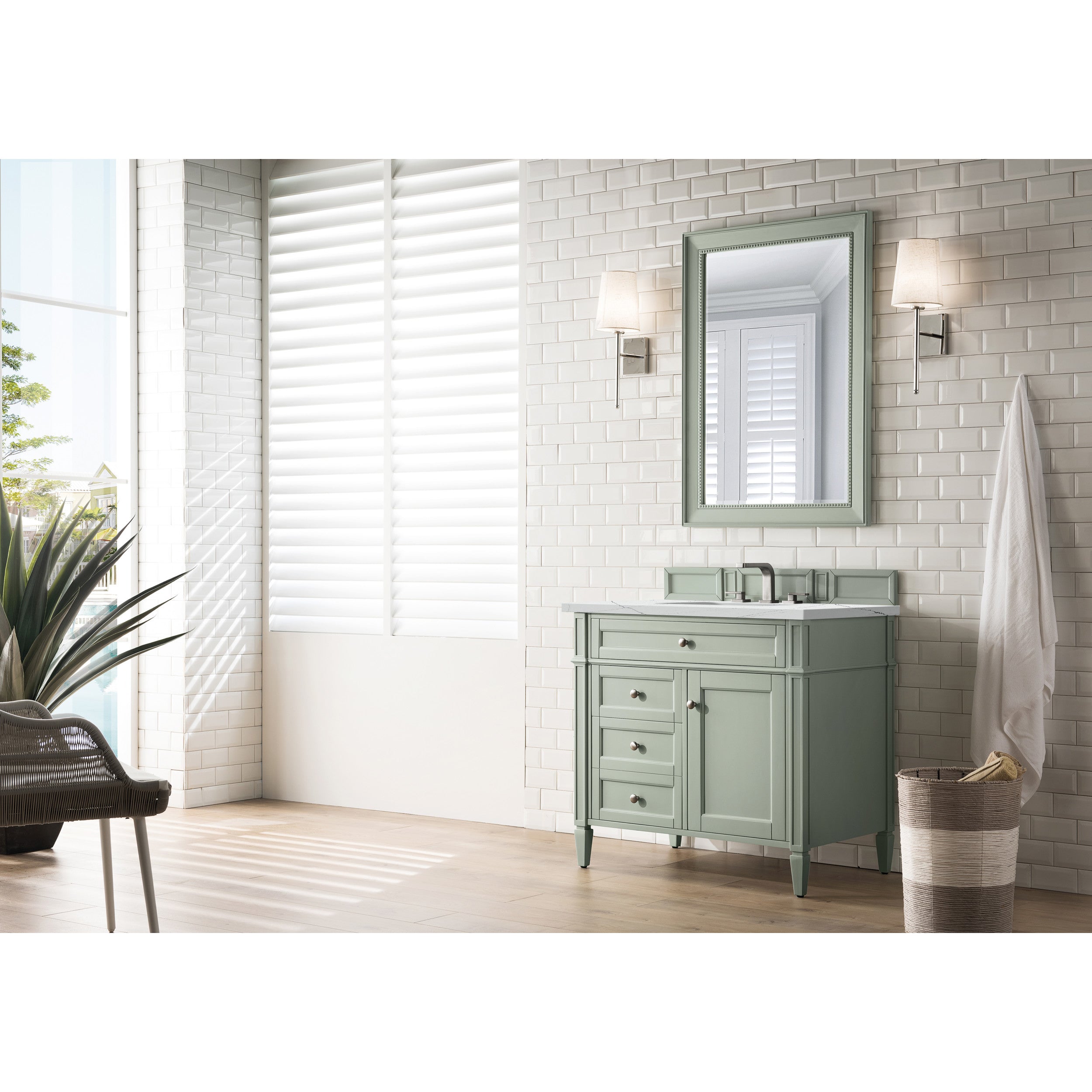Sage Green / Ethereal Noctis - 3 Faucet Holes