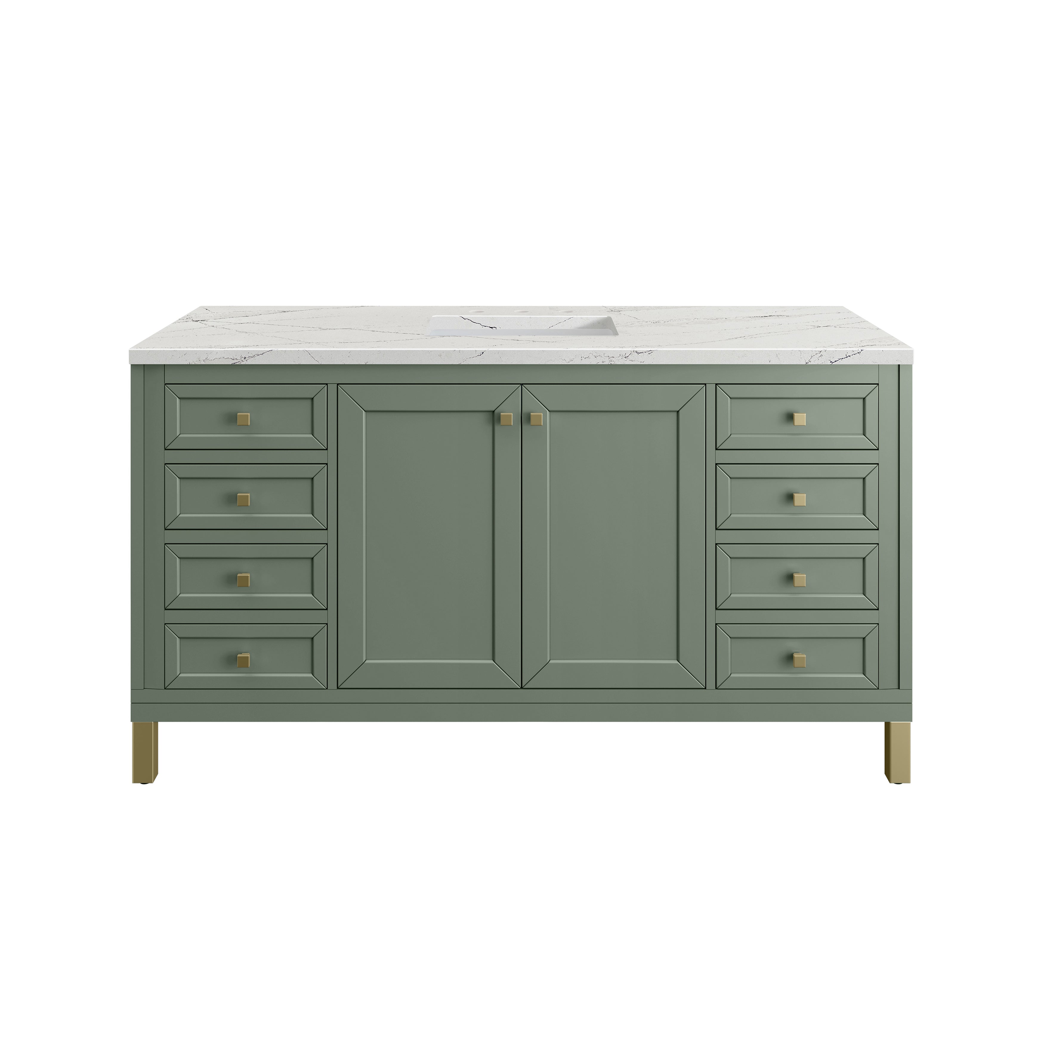 Smokey Celadon / Ethereal Noctis - 3 Faucet Holes