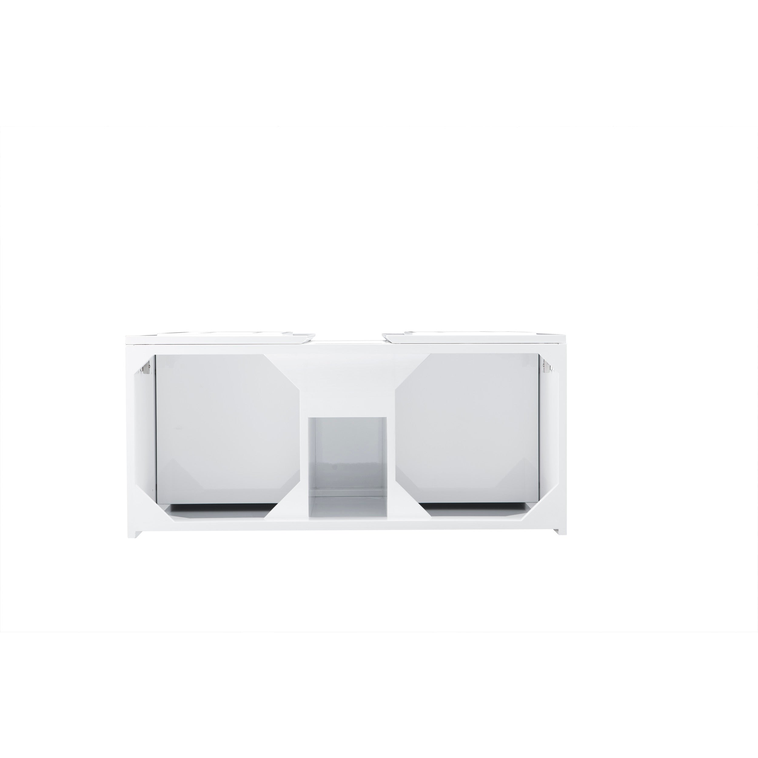 Glossy White / No Countertop