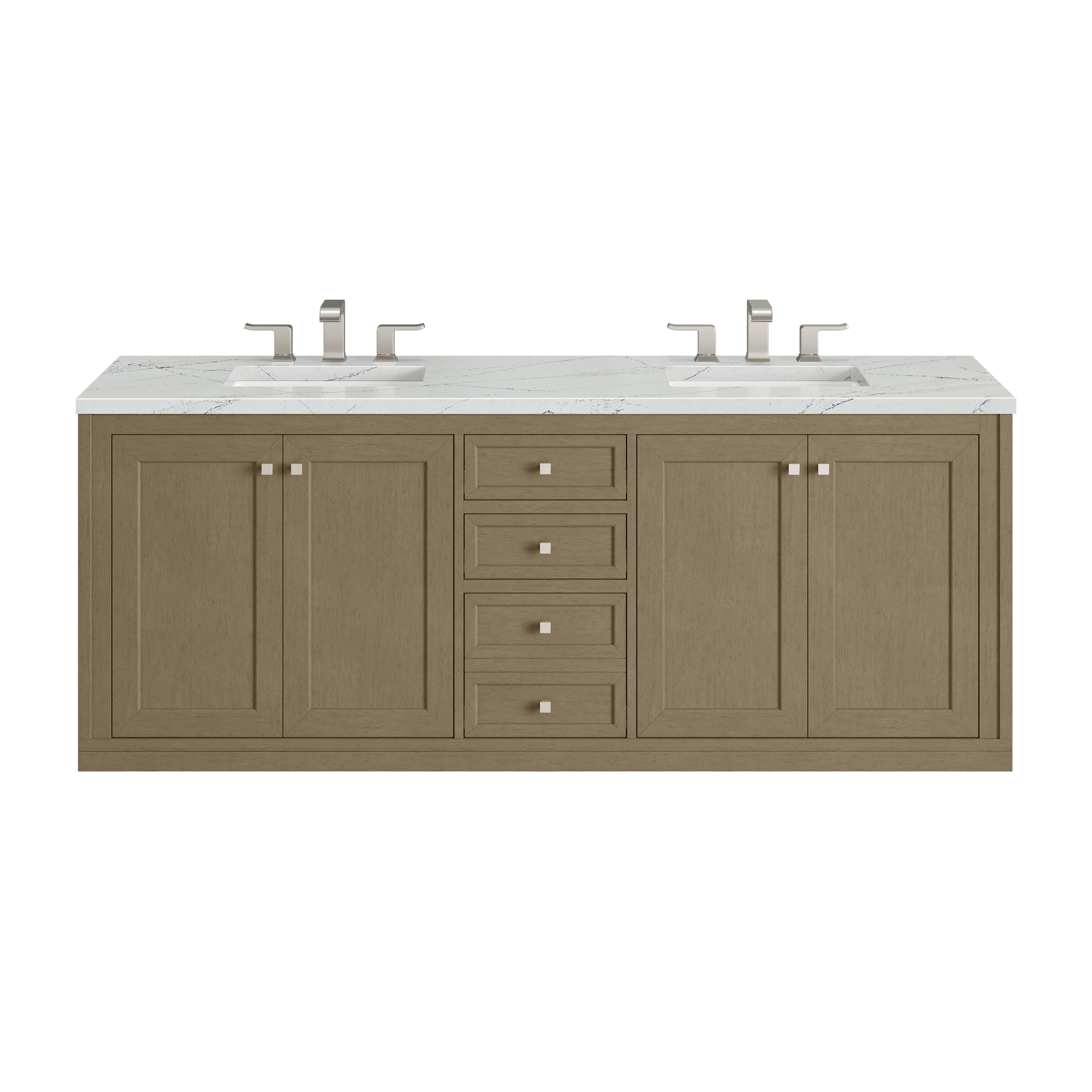 Walnut Whisper / Ethereal Noctis - 3 Faucet Holes