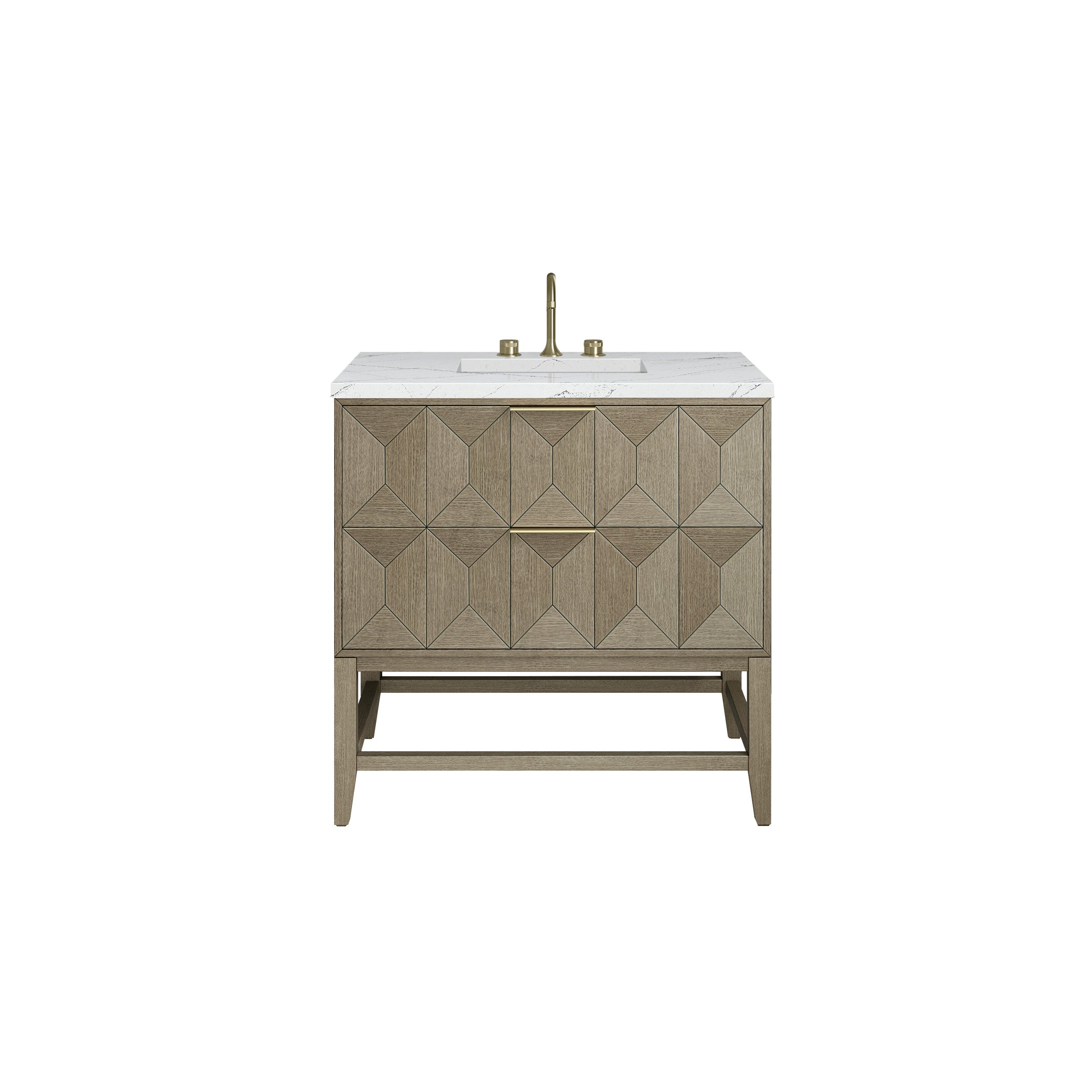 Pebble Oak / Ethereal Noctis - 3 Faucet Holes