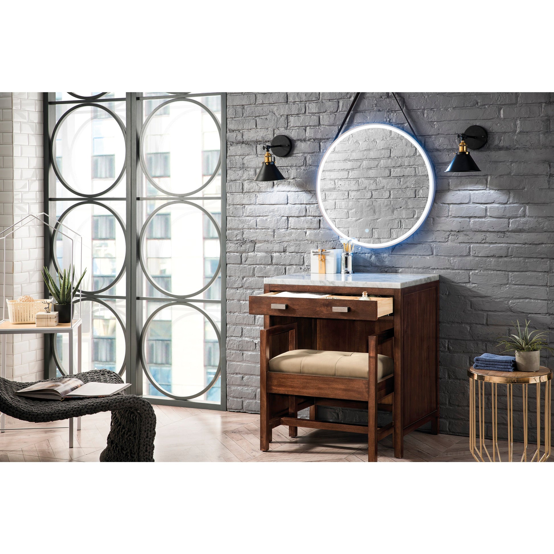 Mid-Century Acacia / Carrara White