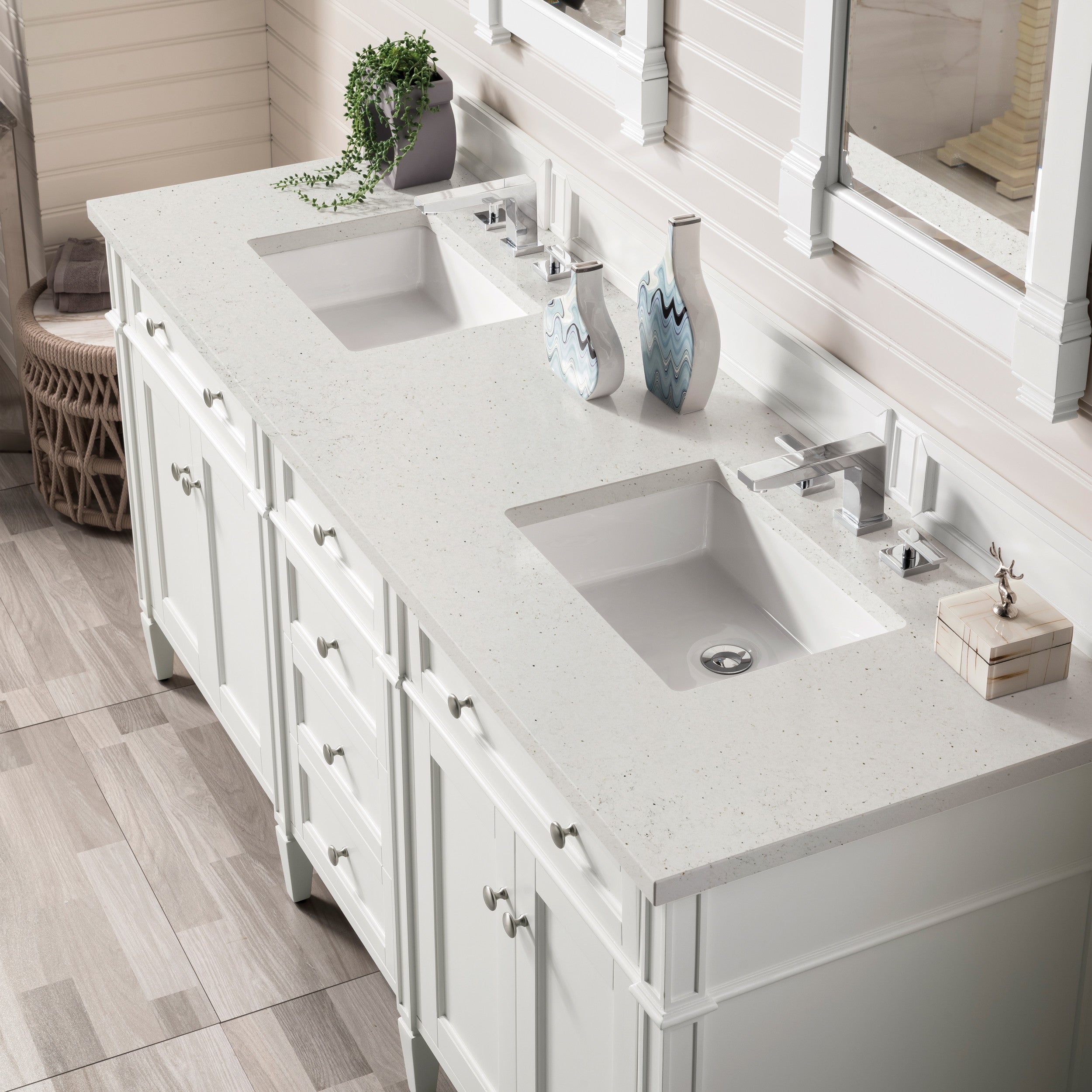 Bright White / Lime Delight - 3 Faucet Holes
