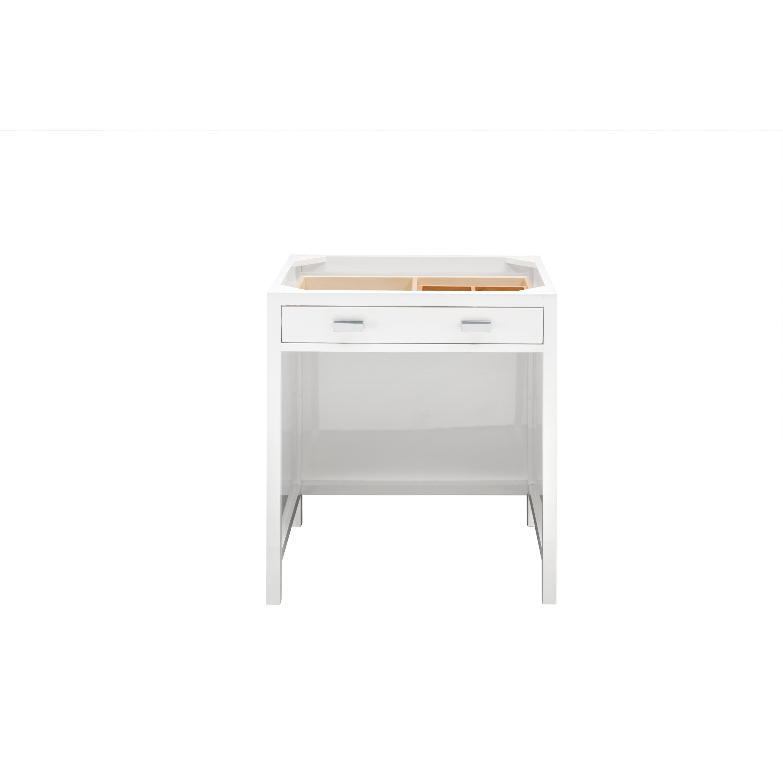 Glossy White / No Countertop